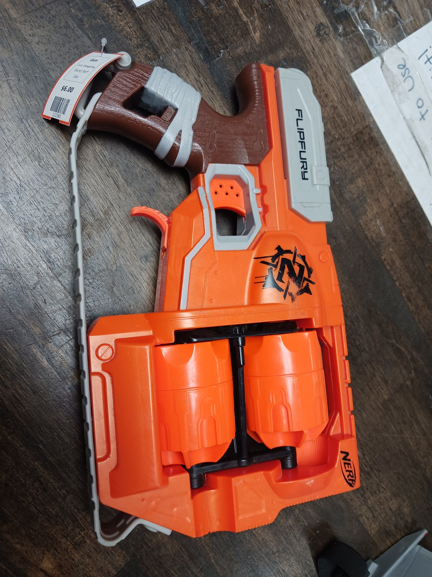 Orange/Grey Nerf Gun