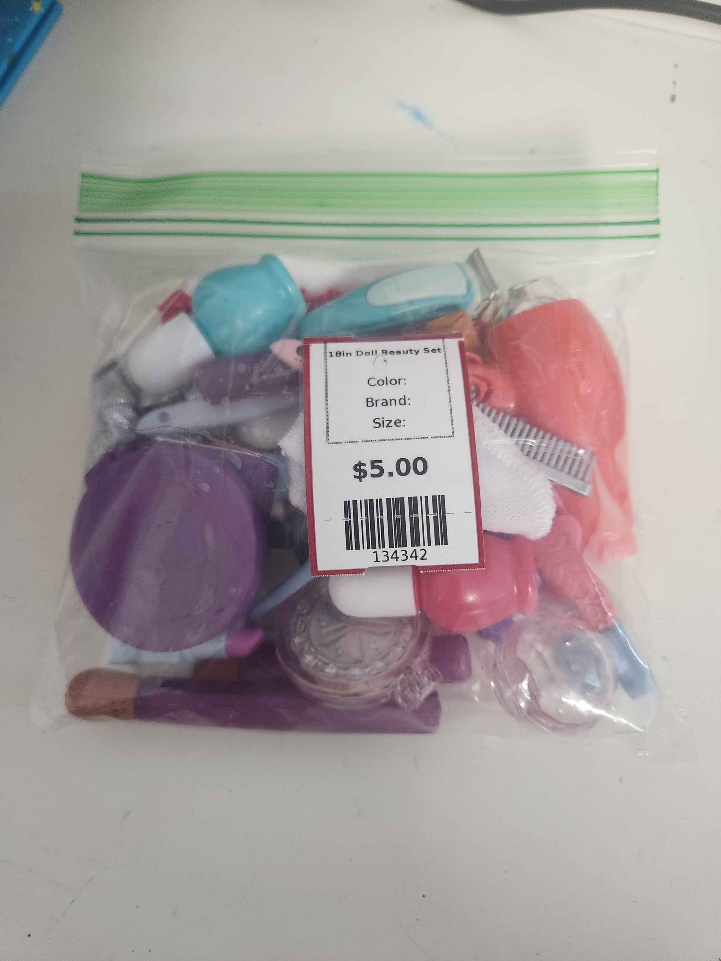 18in Doll Beauty Set