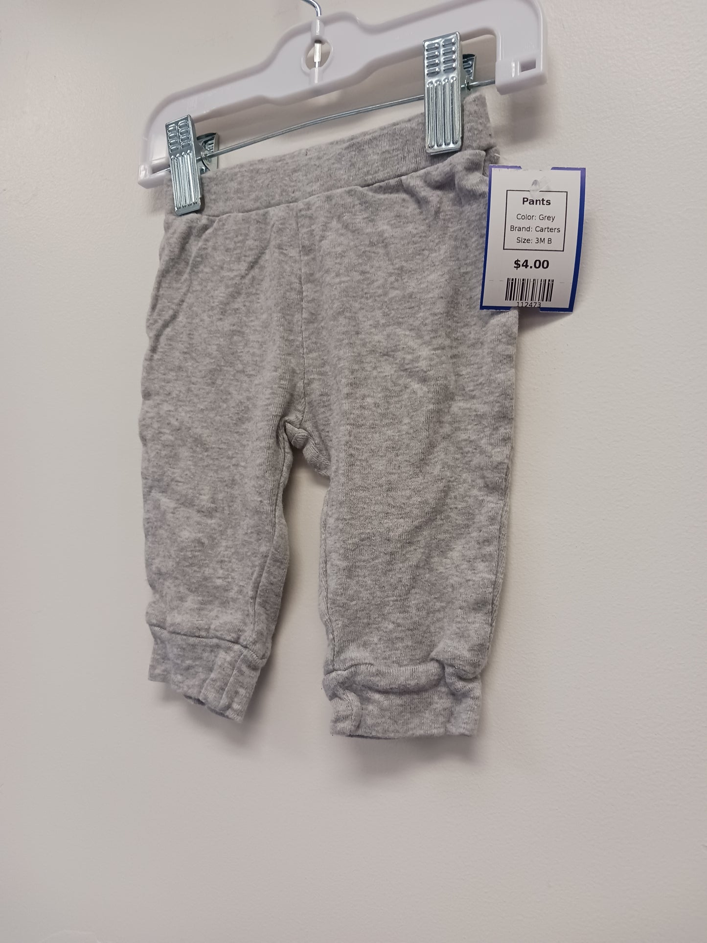 Grey Carters Pants, 3M B
