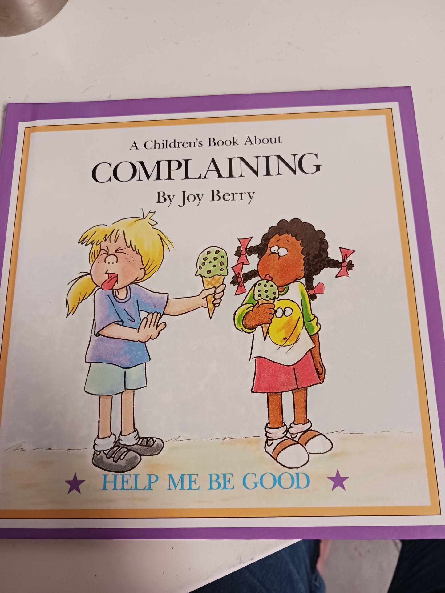 Joy Berry Complaining book