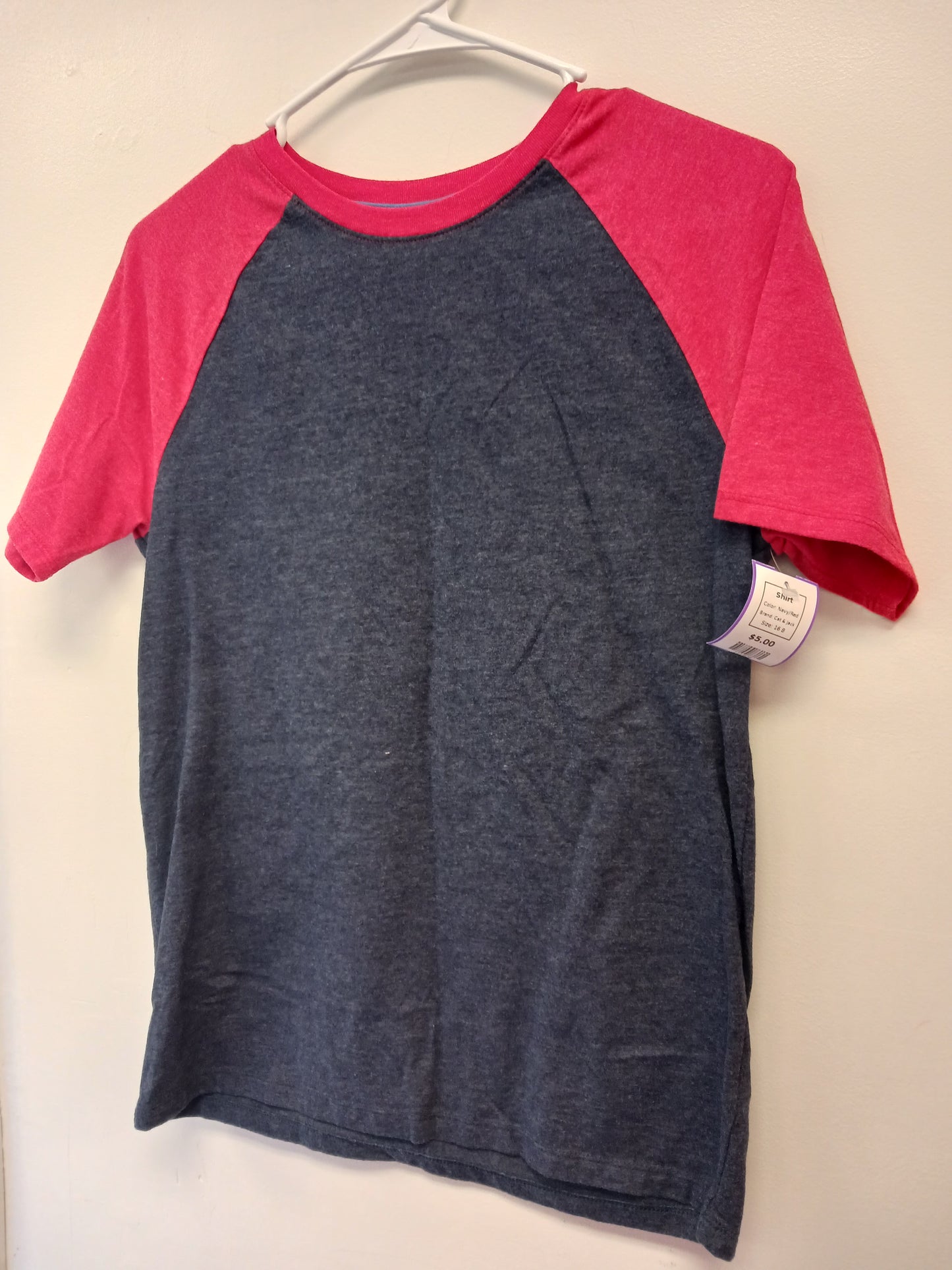 Navy/Red Cat & Jack Shirt, 16 B