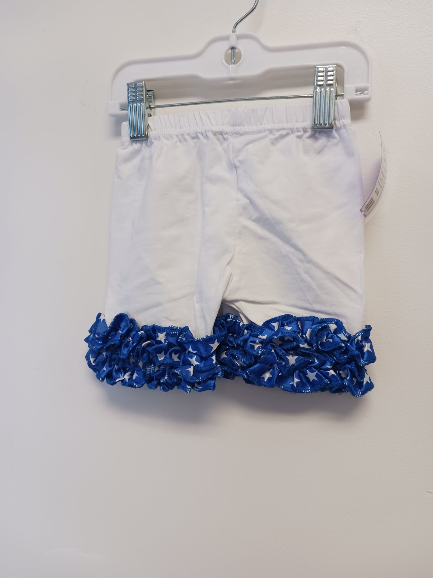 White/Blue Star Boutique Shorts, 2T G