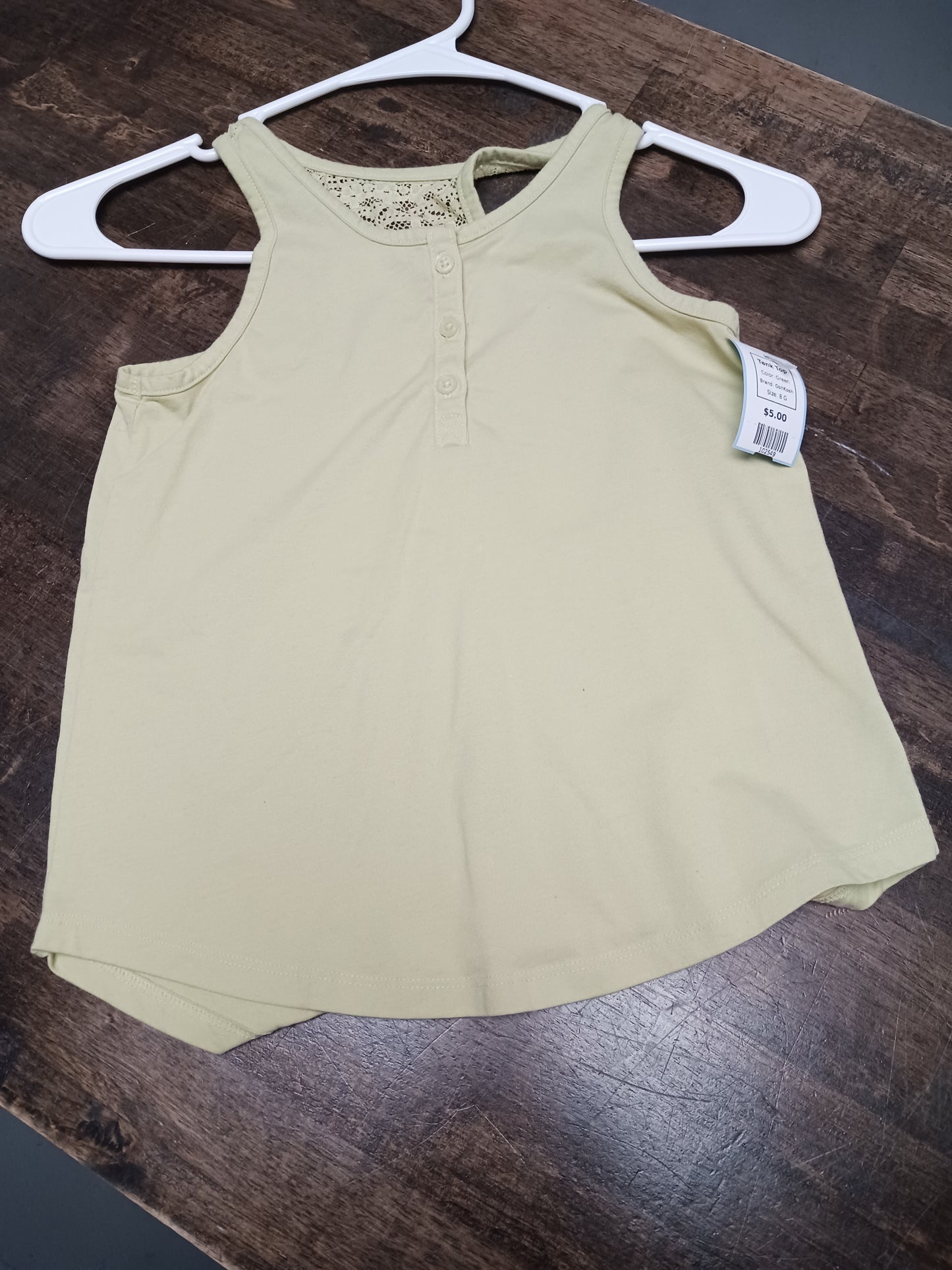 Green OshKosh Tank Top, 8 G