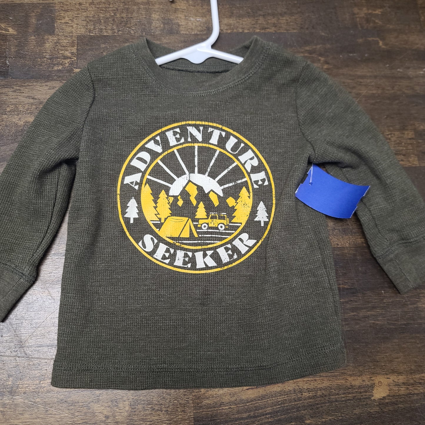 green jumping beans adventure seeker long sleeve, 12M B
