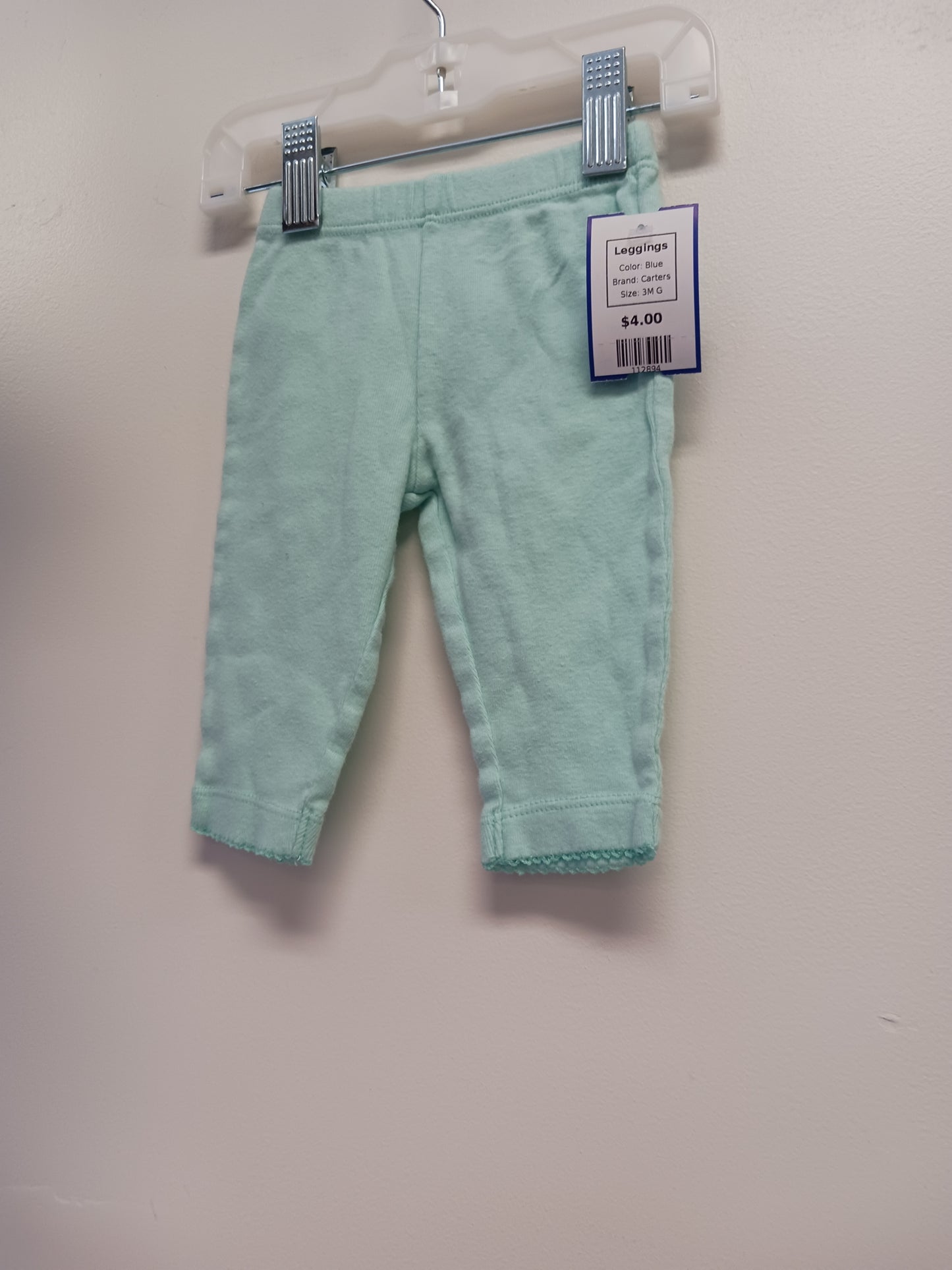 Blue Carters Leggings, 3M G