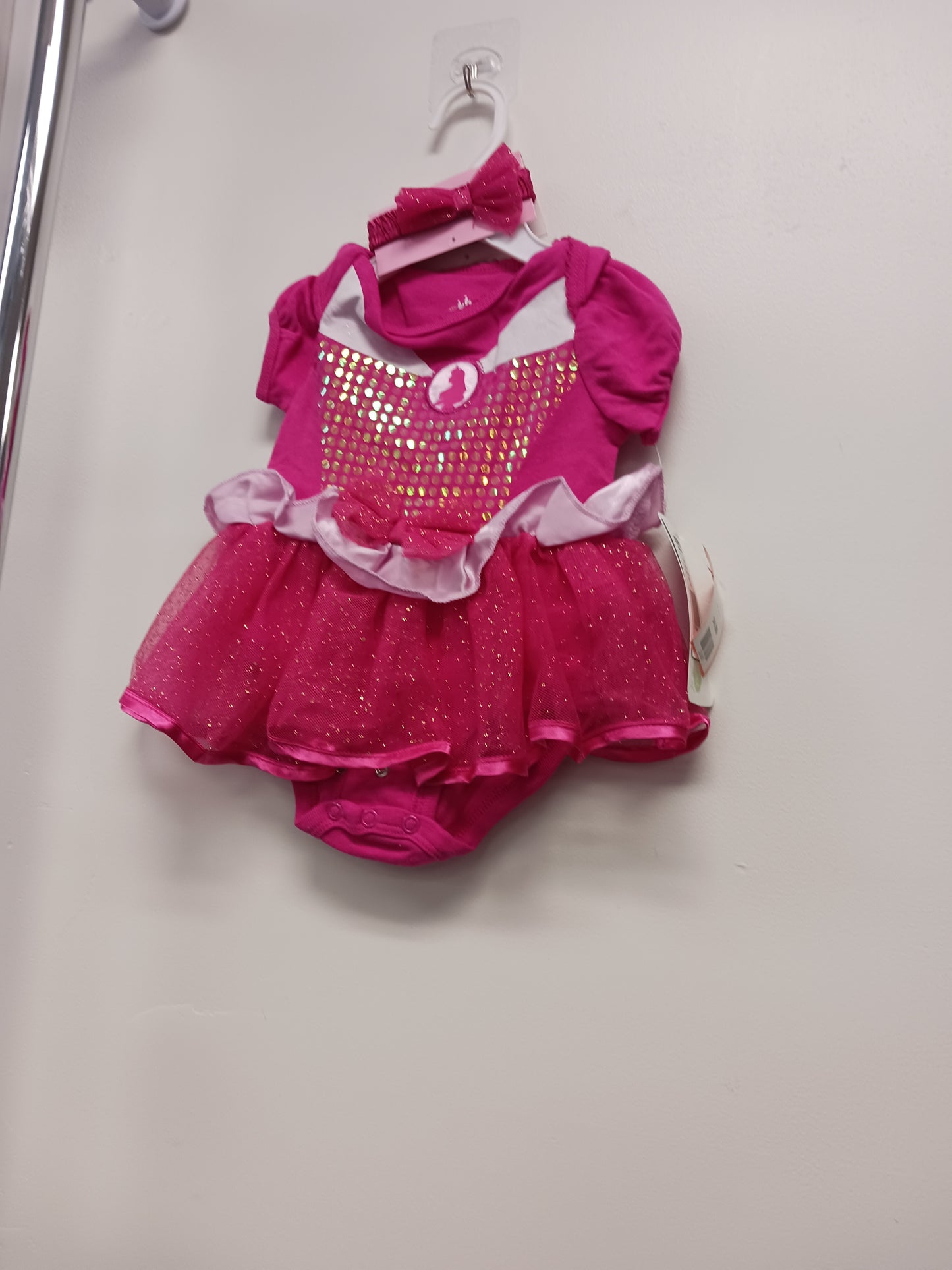 Pink Princess Disney Baby Dress, 3M G