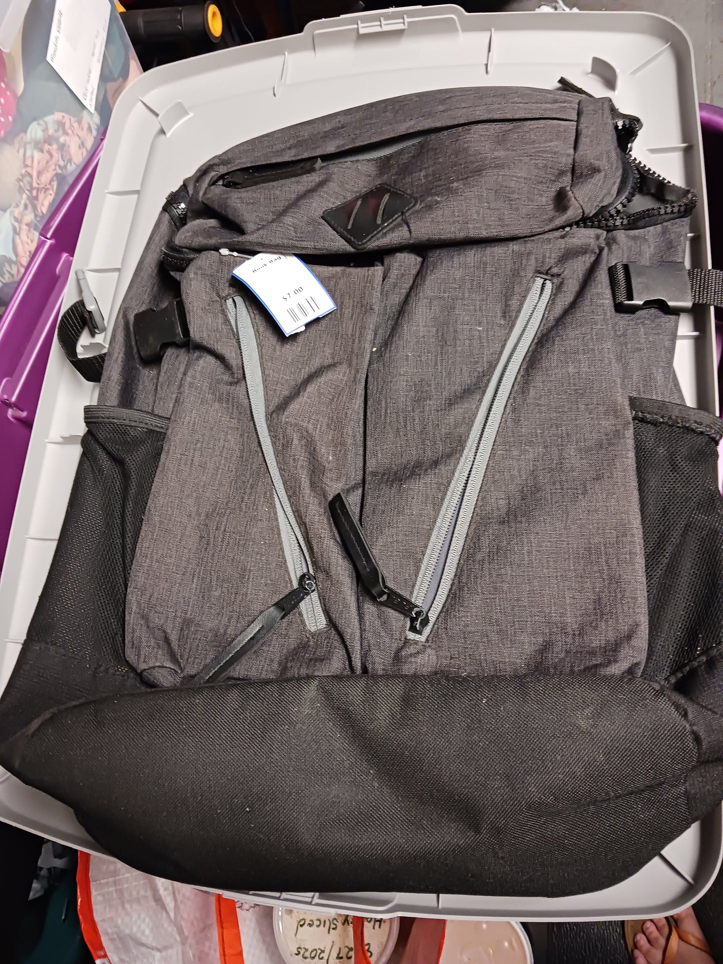 black Fuel Book Bag