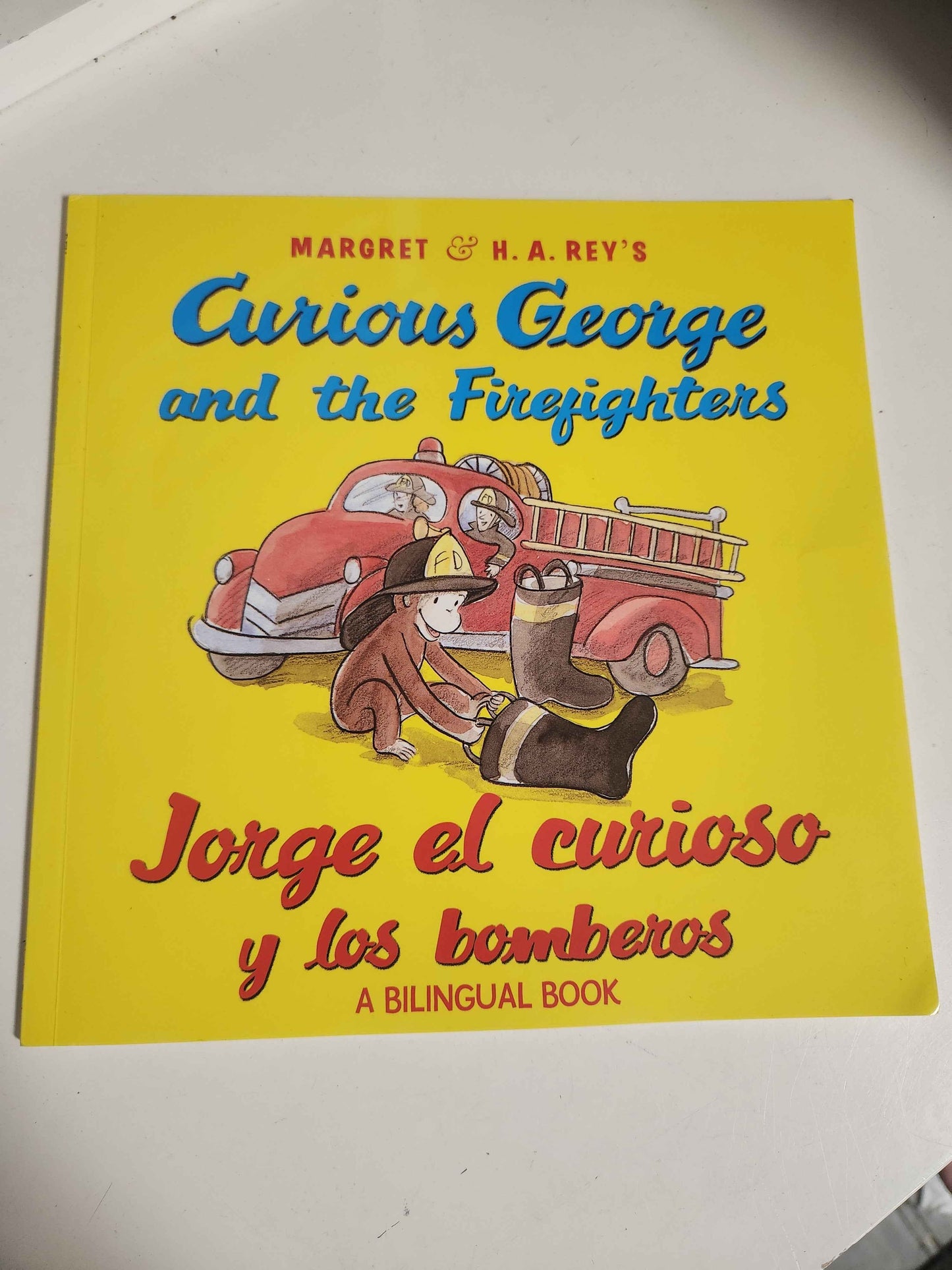 Curious George And The Firefighters Book