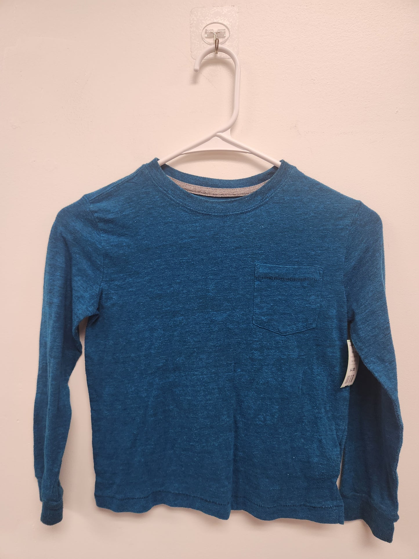 Teal Old Navy Long Sleeve Tshirt, 6/7 B