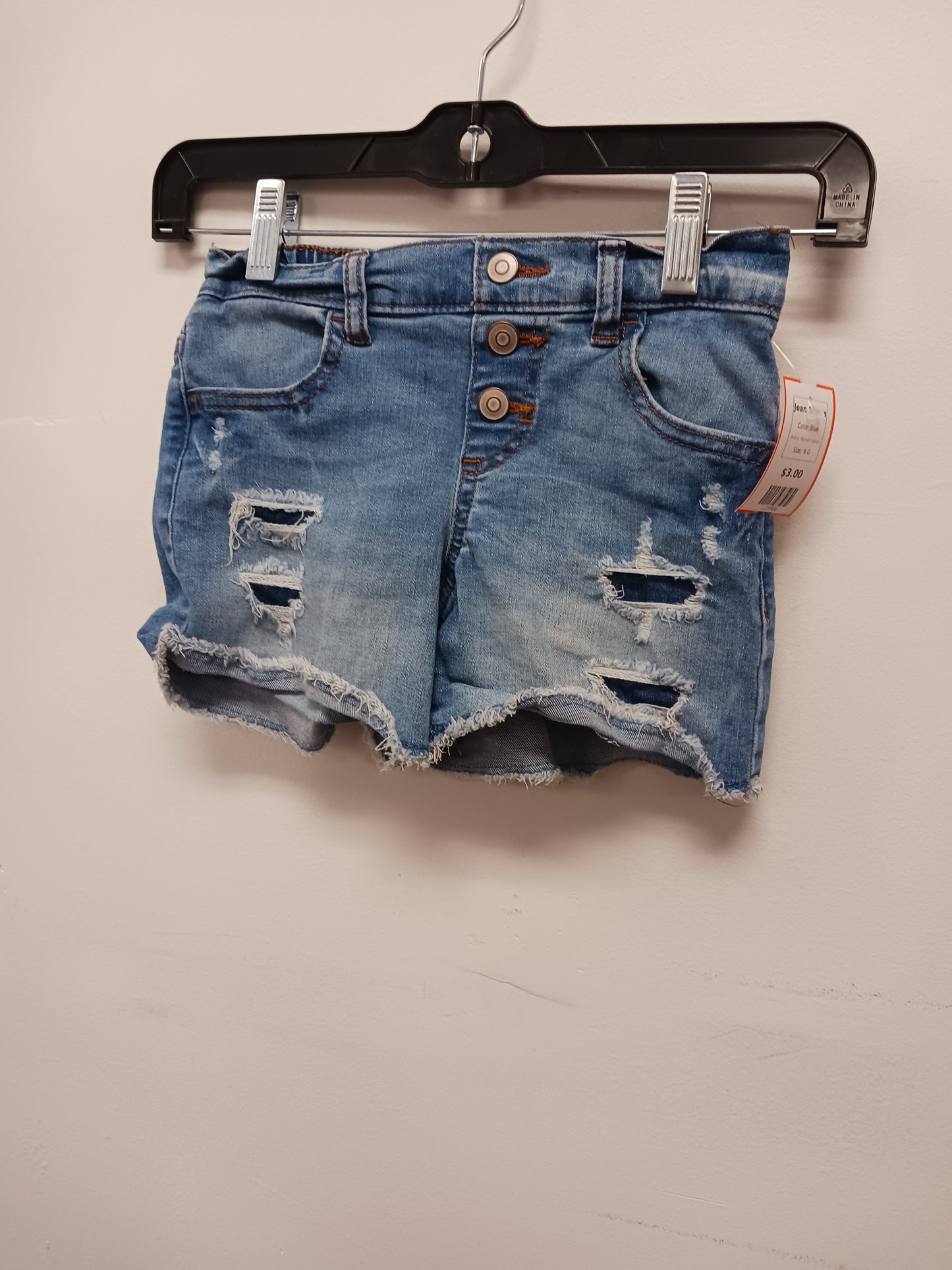 Blue Wonder Nation Jean Shorts, 6 G