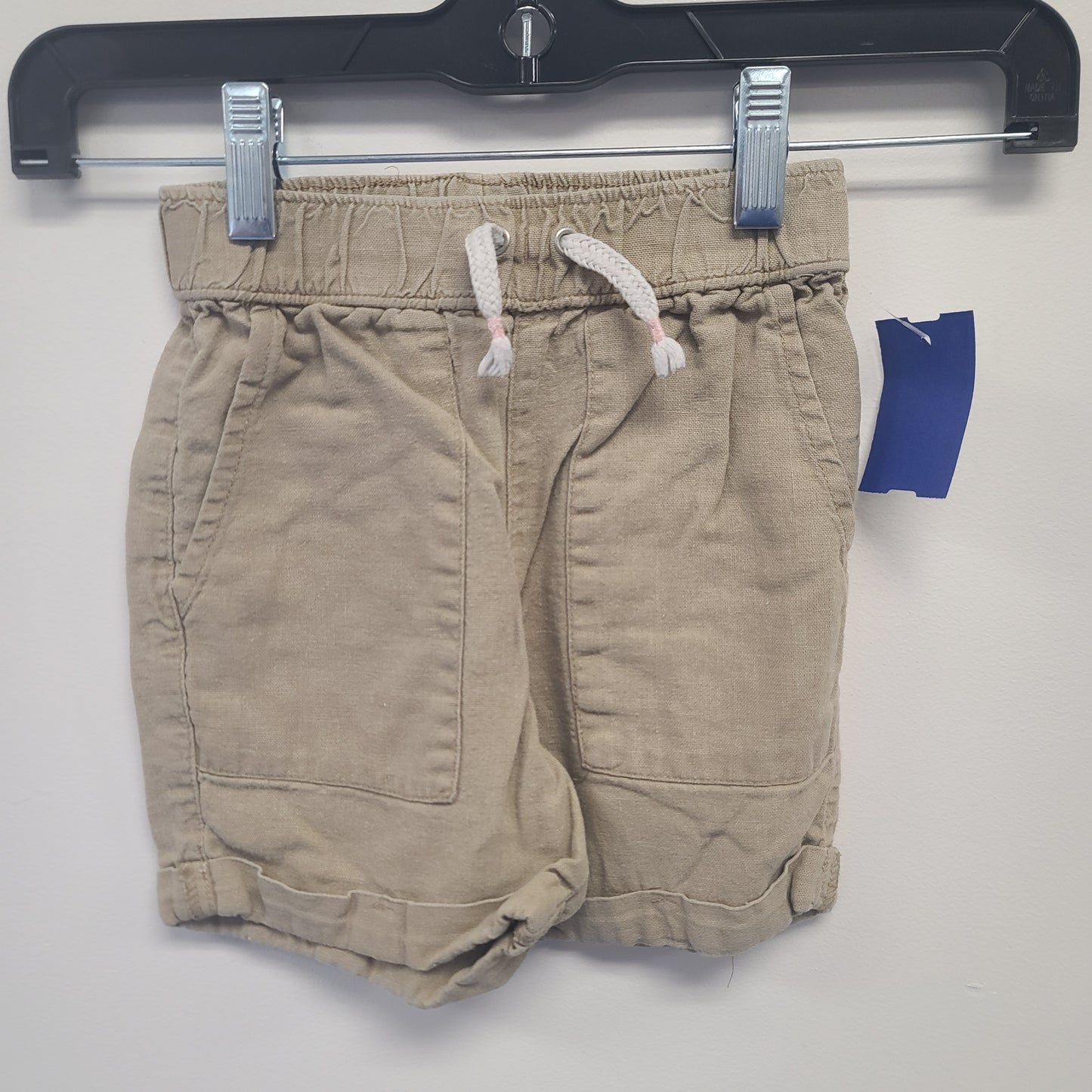Tan Wonder Nation Shorts, 3T B