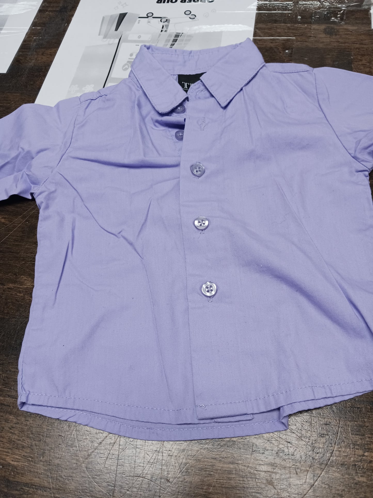 Purple TFW Longsleeve Button Up, 18M B