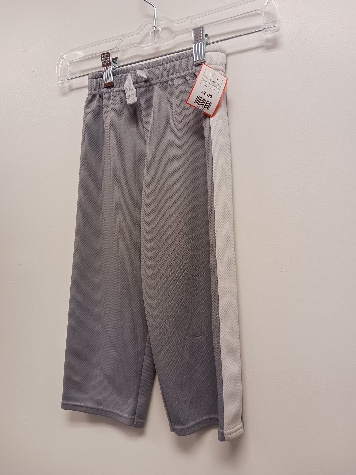 Grey/White Garanimals Pants, 3T B