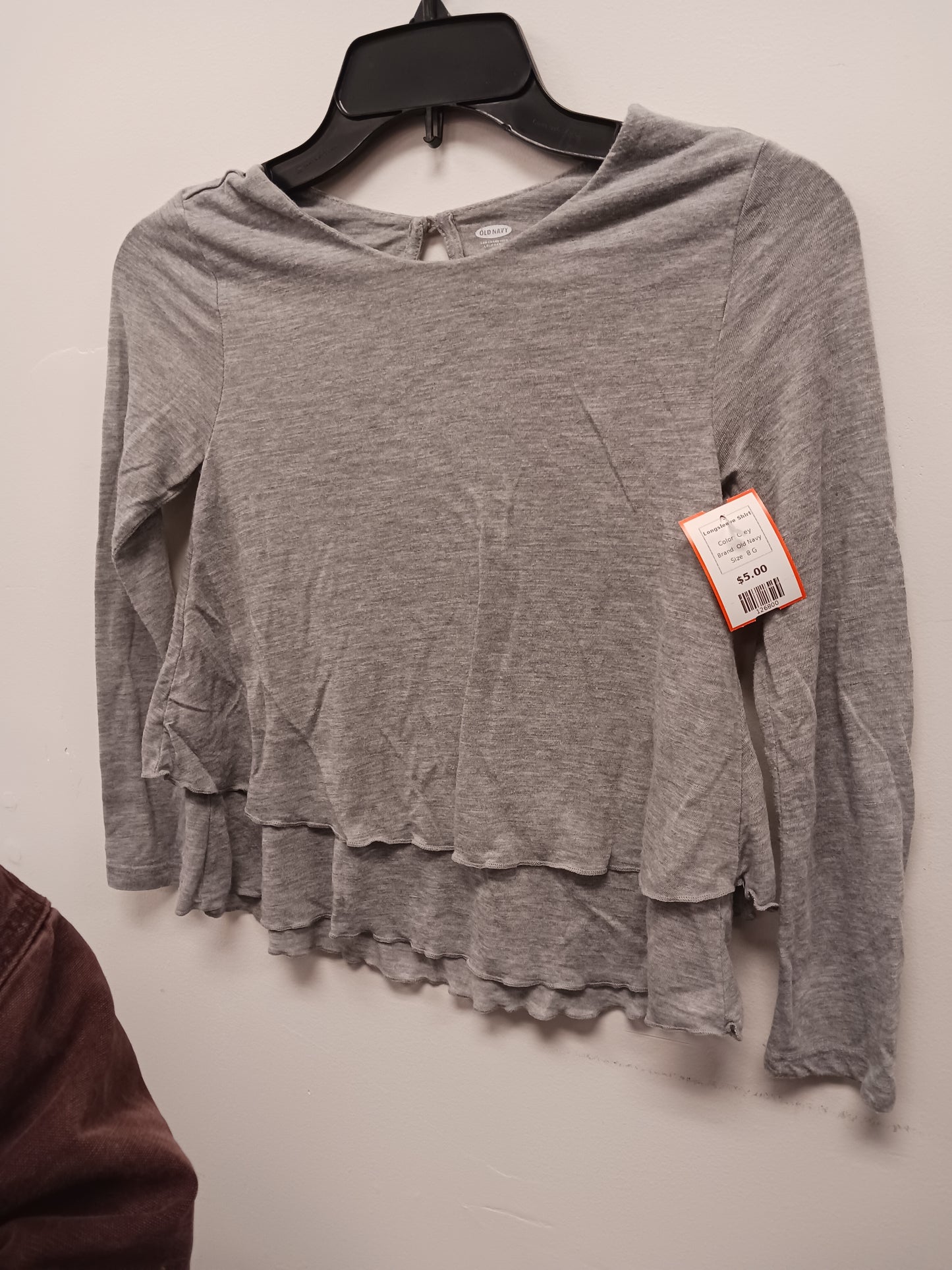 Grey Old Navy Longsleeve Shirt, 8 G