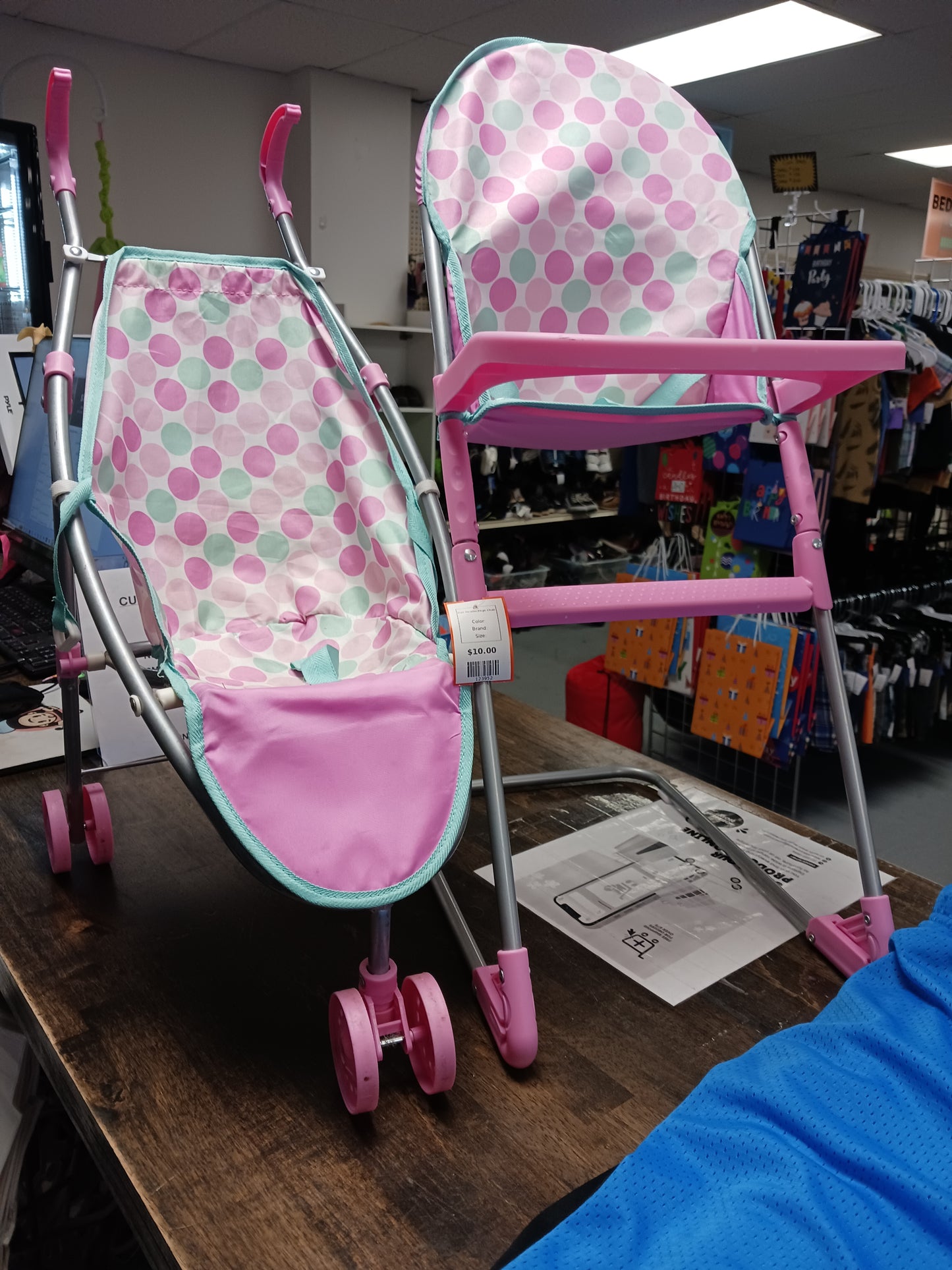 Doll Stroller/High Chair