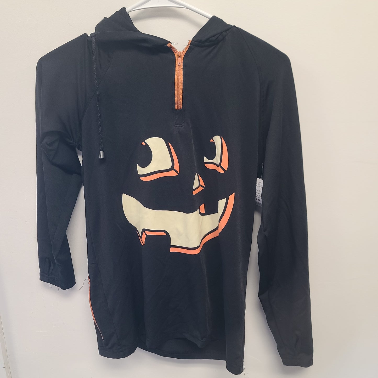 Black sourfish Halloween long sleeve hooded, 8 B