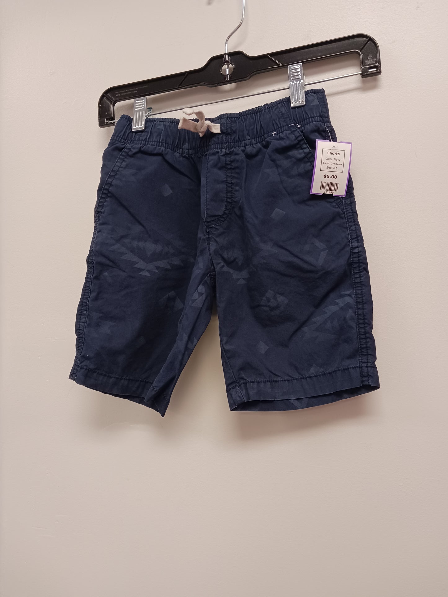 Navy Gymboree Shorts, 6 B