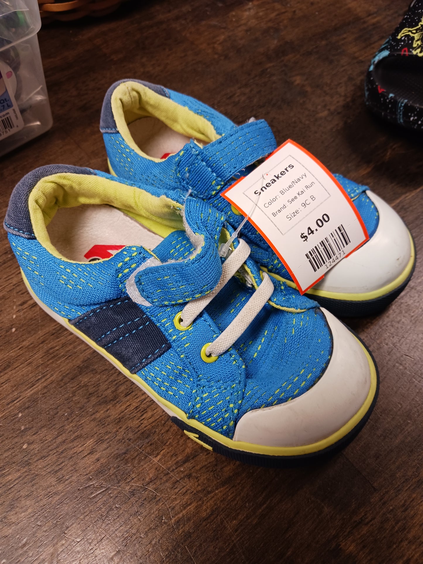 Blue/Navy See Kai Run Sneakers, 9C B