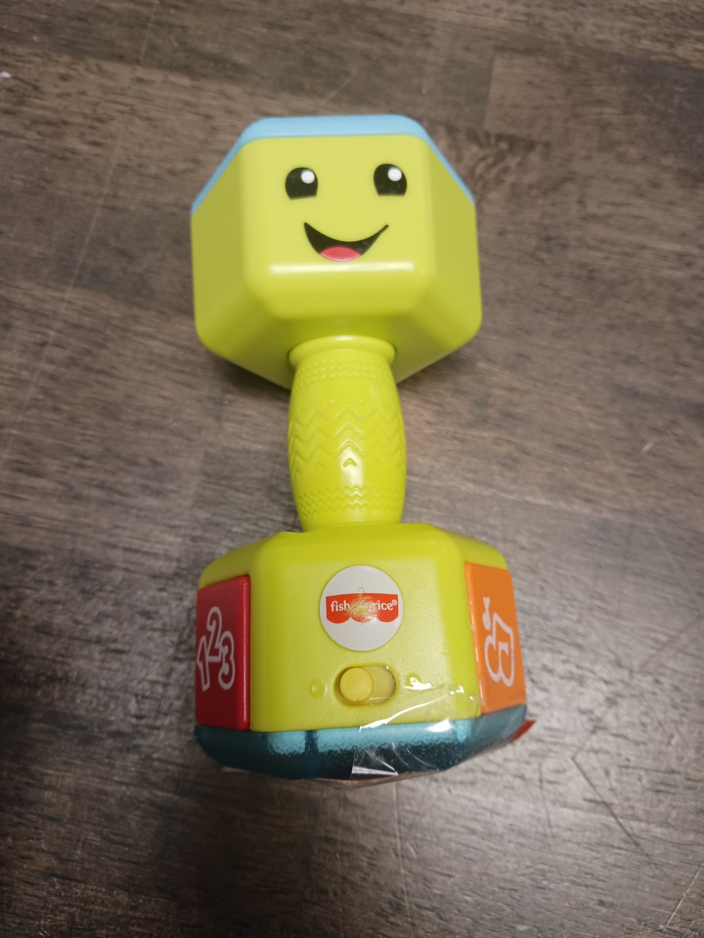 Green/Blue Fisher Price Barbell