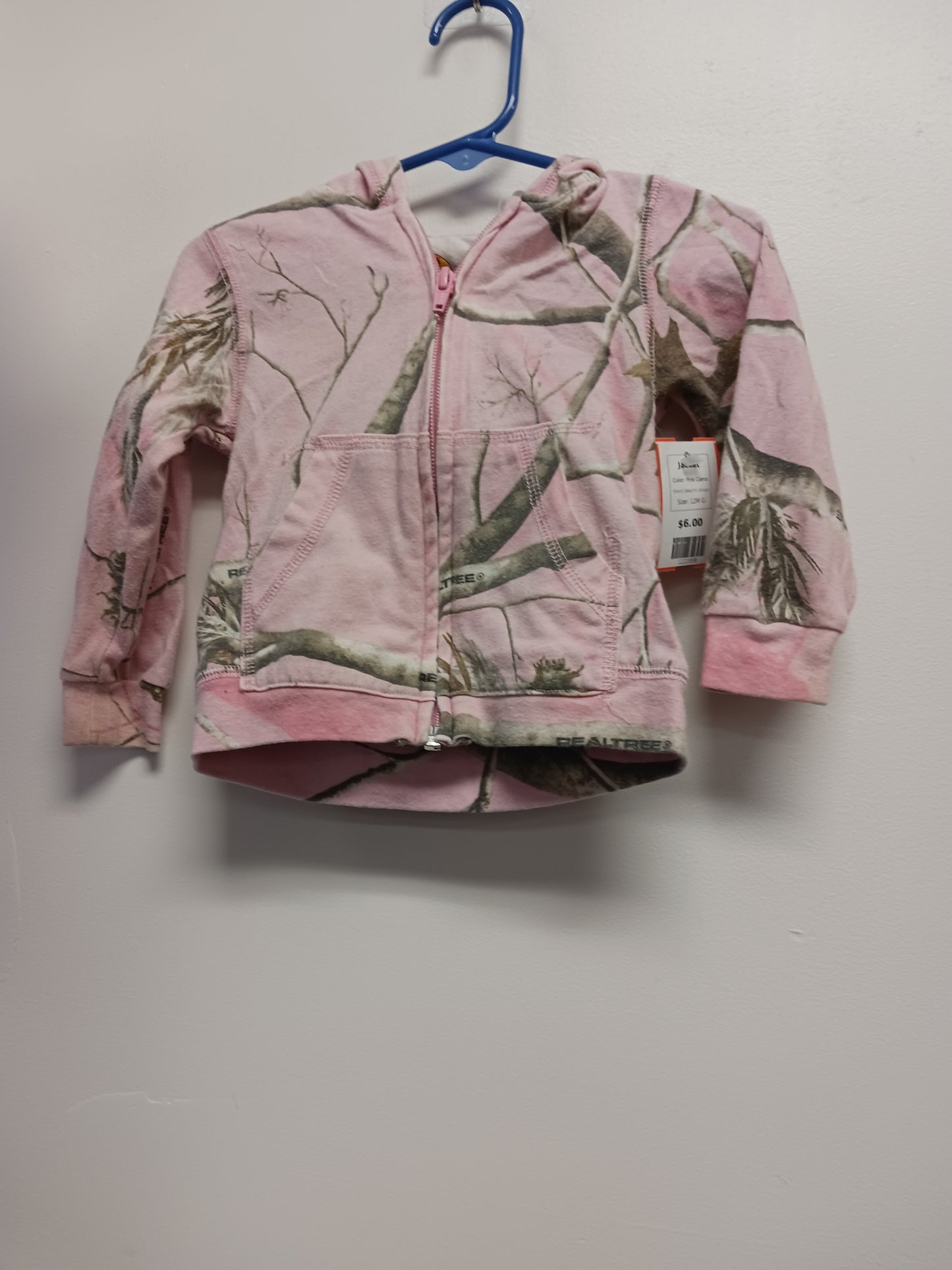 Pink Camo Bass Pro Shops Jacket, 12M G