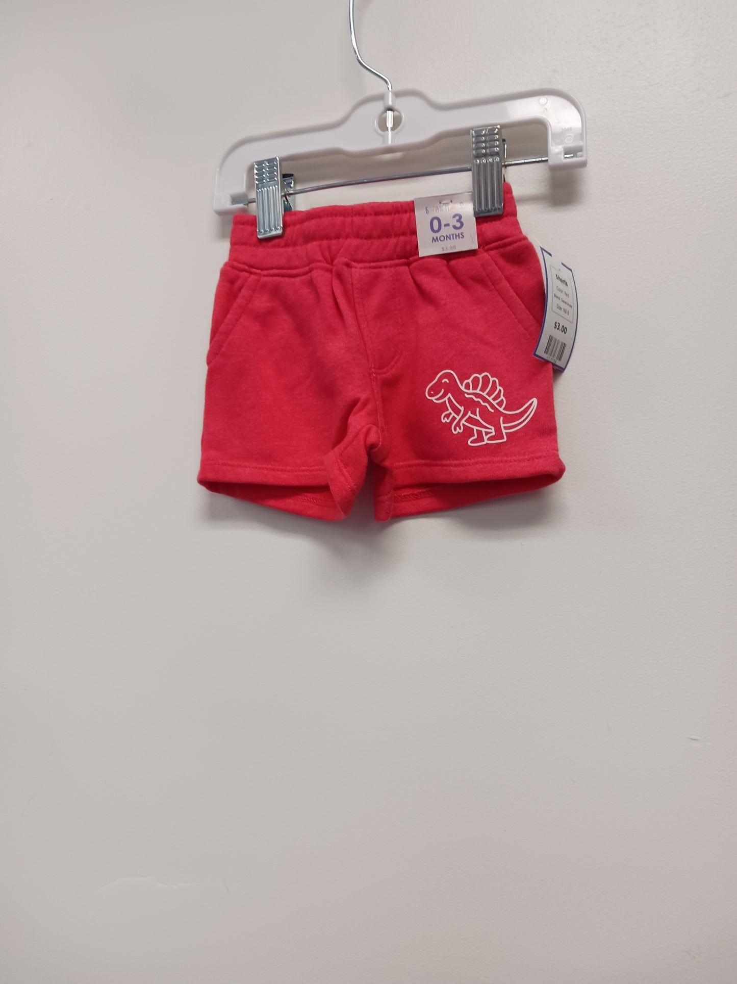 Red Garanimals Shorts, NB B