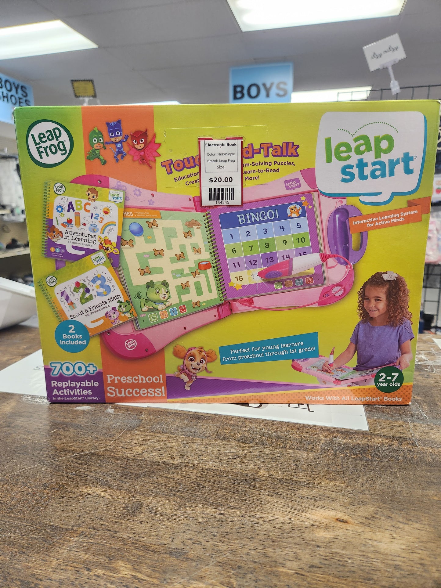Pink/Purple Leap Frog Electronic Book