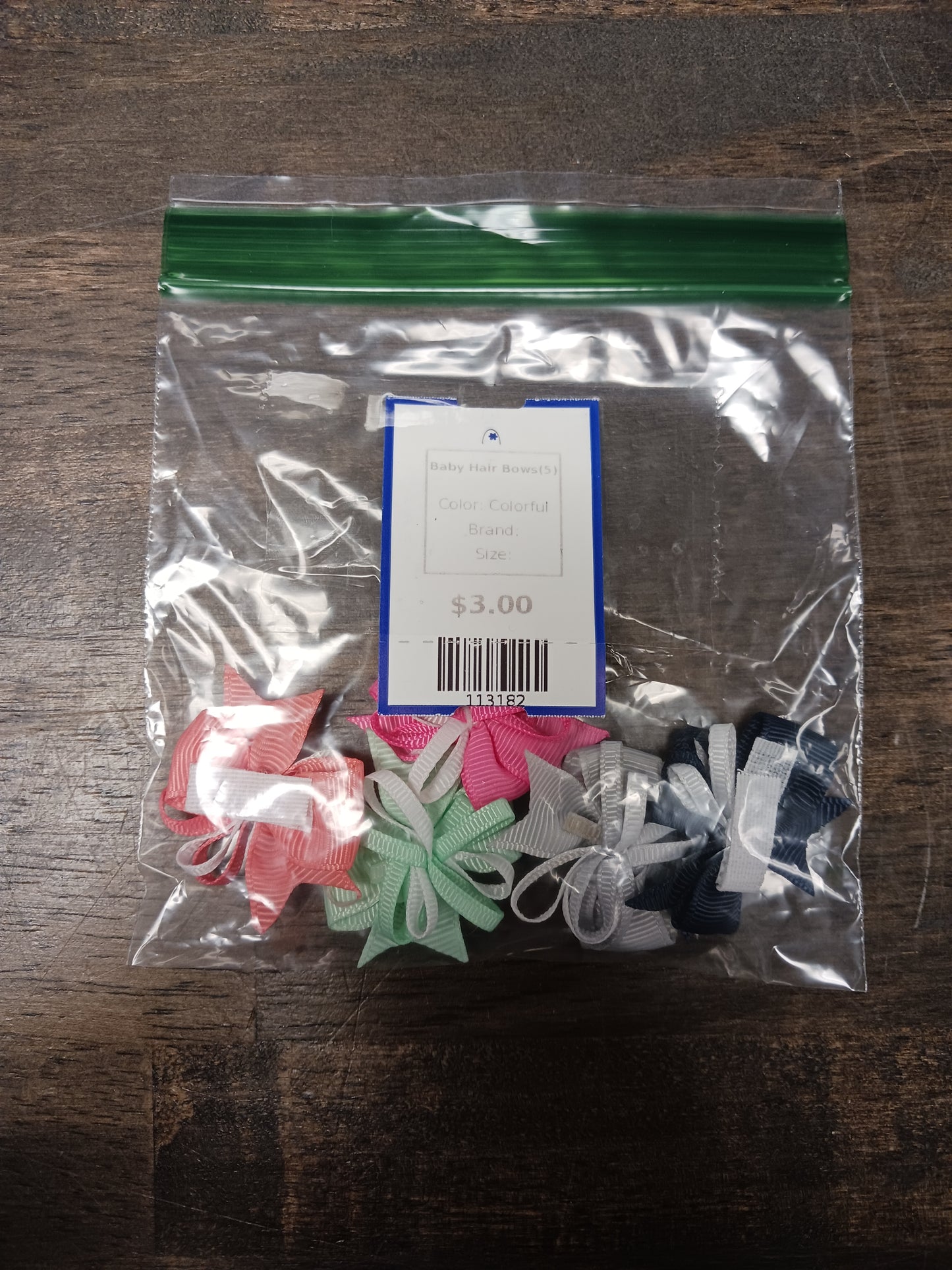 Colorful Baby Hair Bows(5)