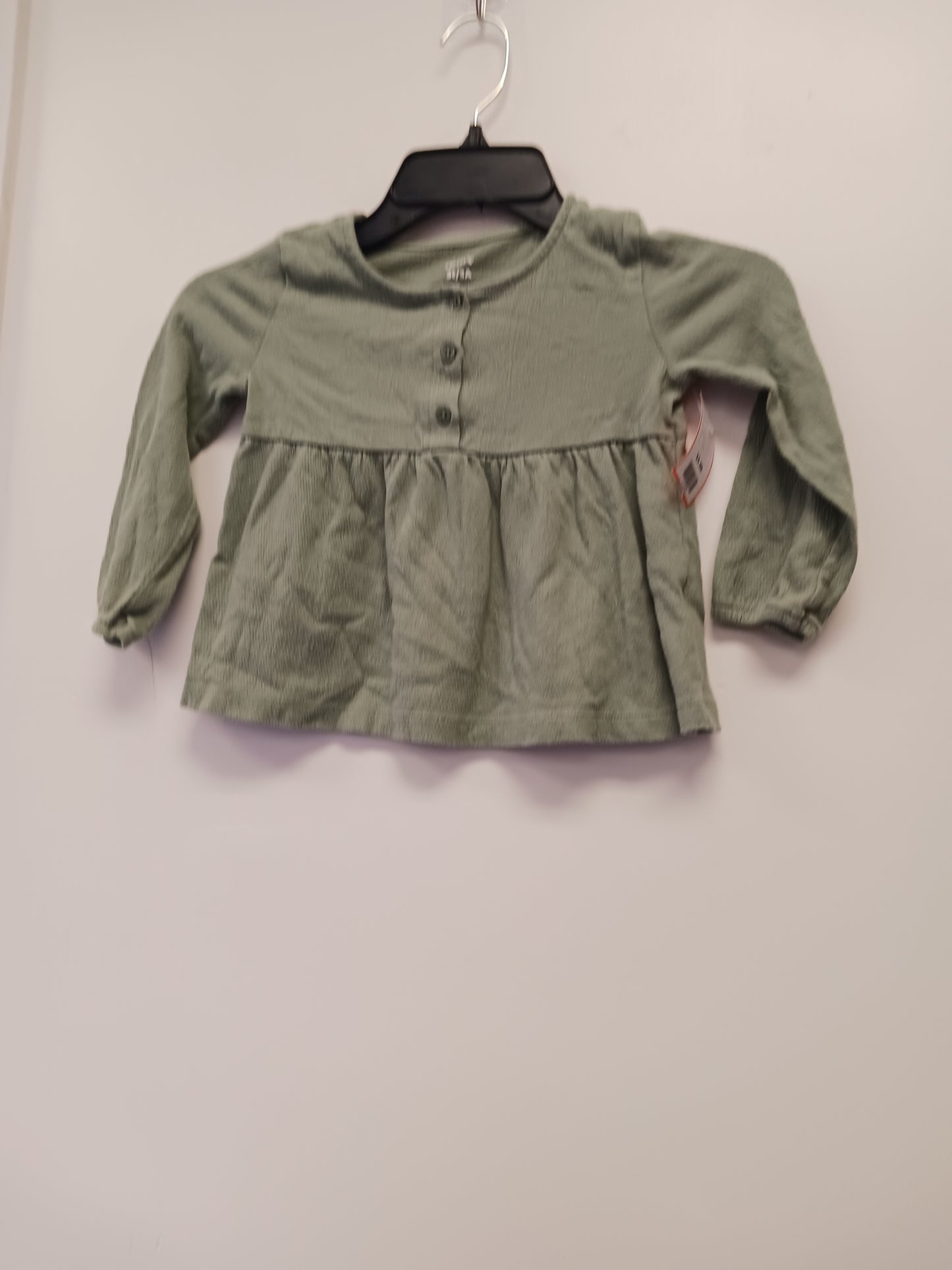 Green Carters Longsleeve Shirt, 3T G