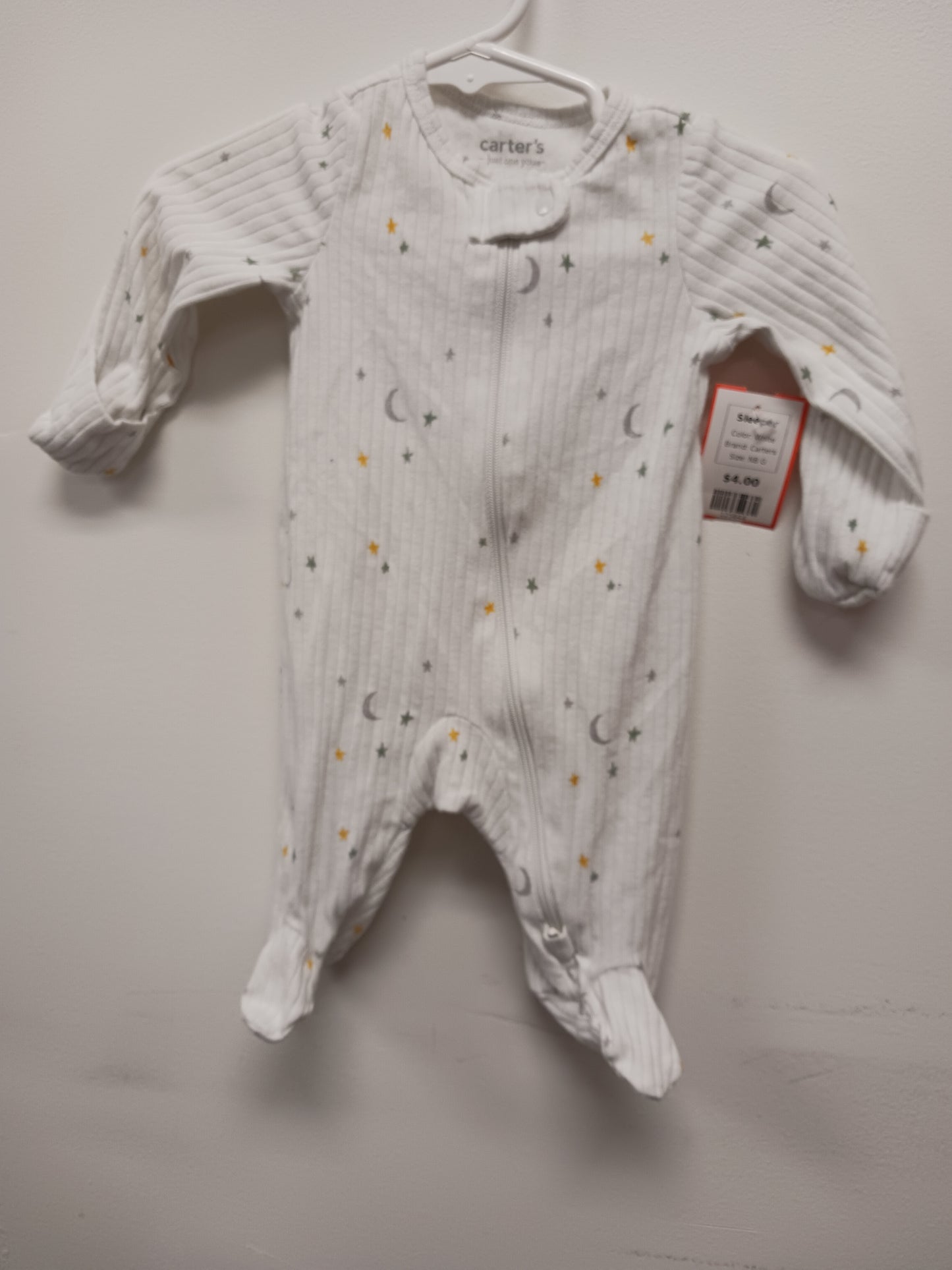 White Carters Sleeper, NB G