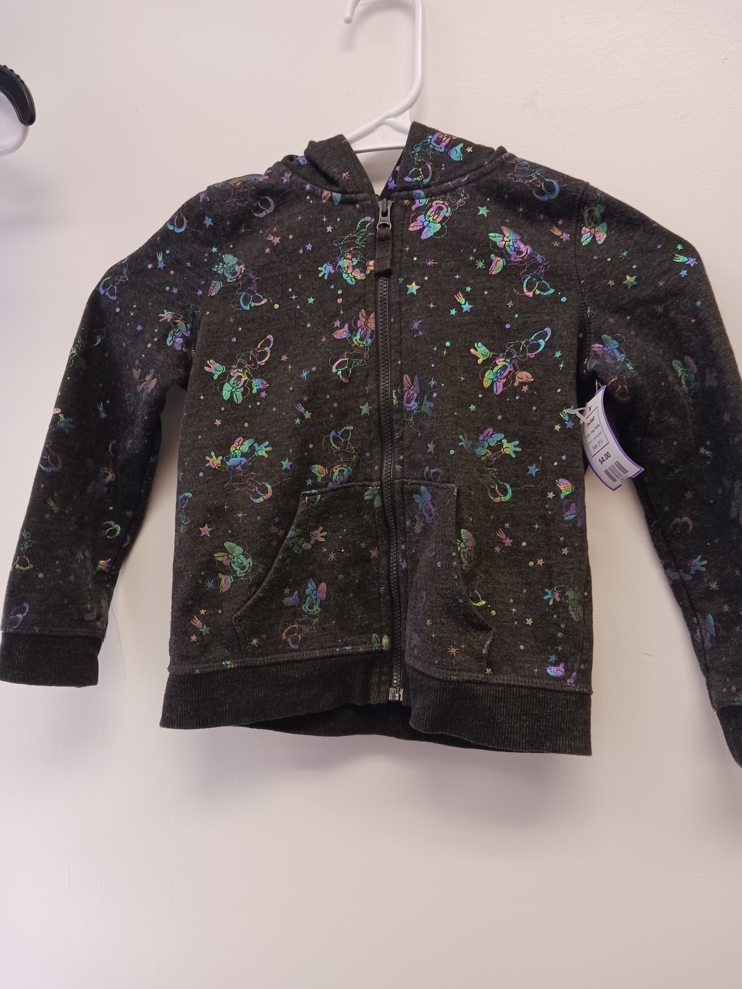 Grey Minnie Jumping Bean Jacket, 5T G