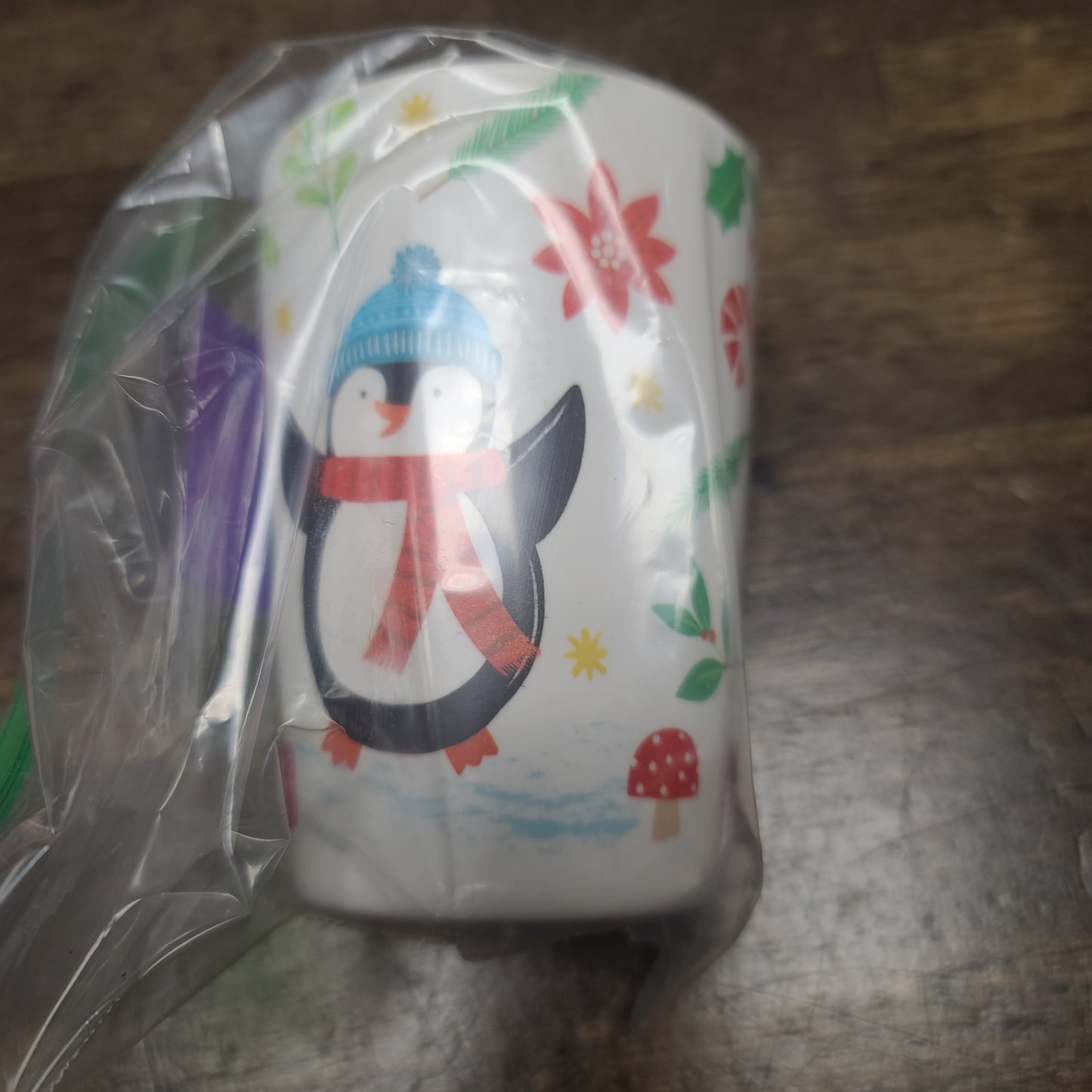 White Christmas Cup