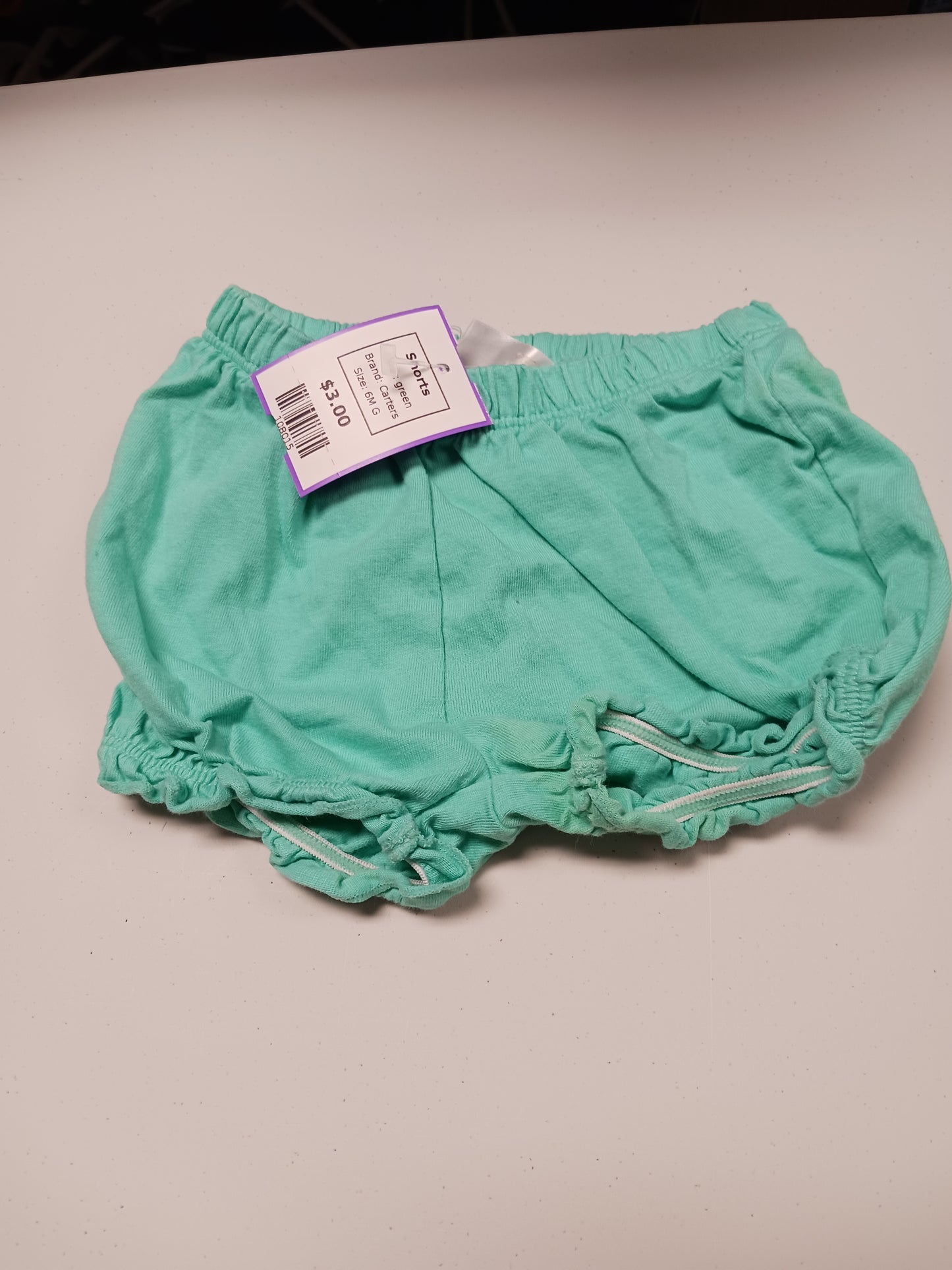 green Carters Shorts, 6M G