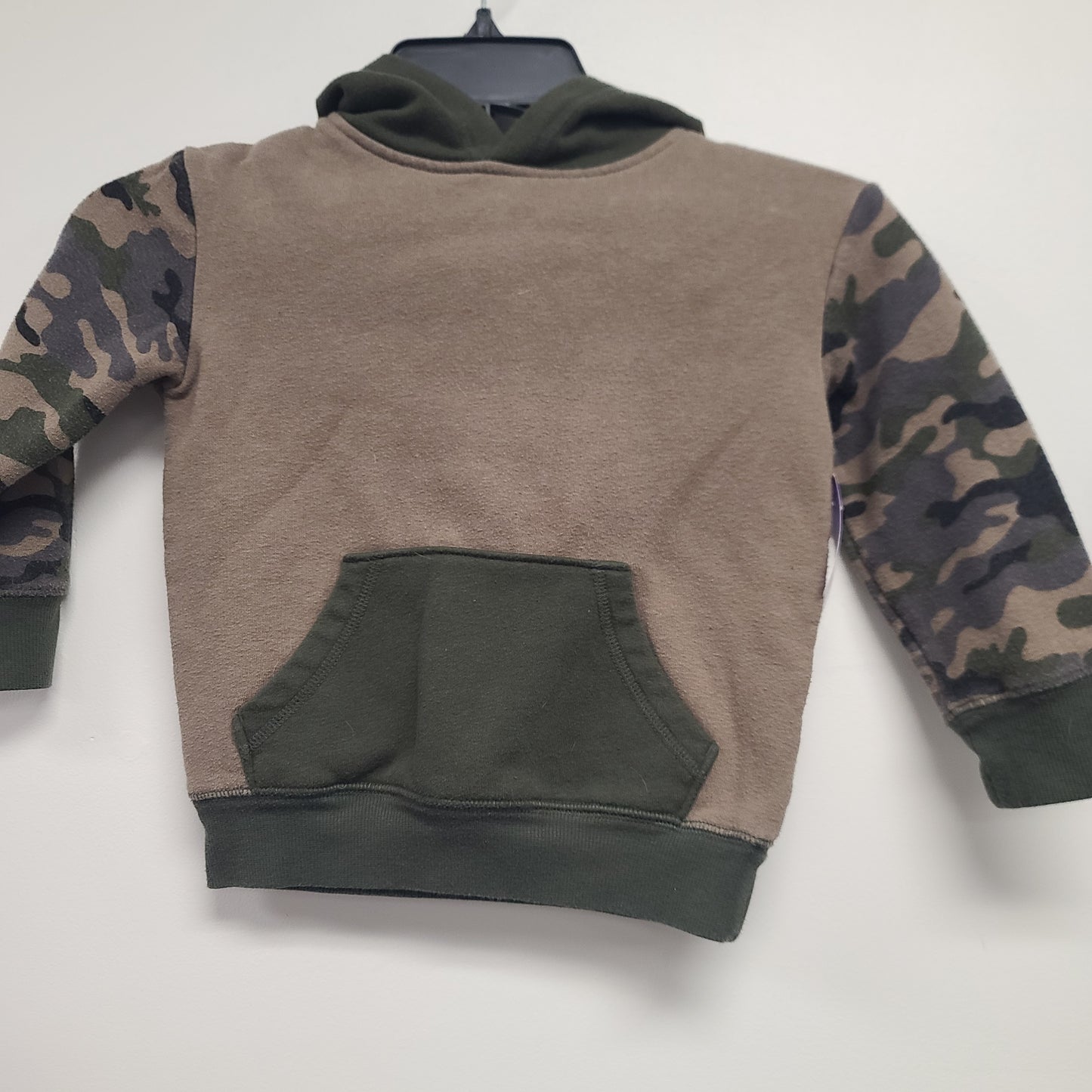 Green Camo Jumping Bean Camo Hoodie, 3T B