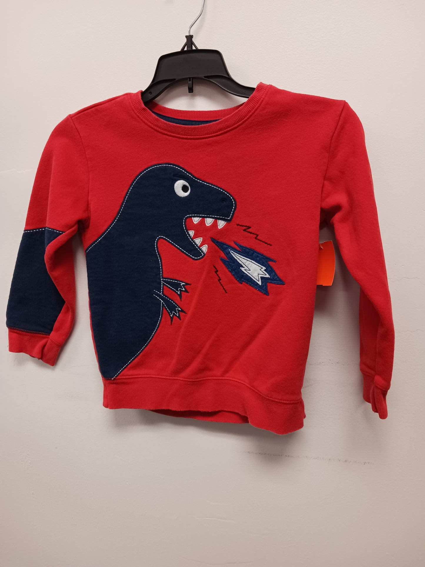 Red 365 kids Dinosaur Sweatshirt, 6 B