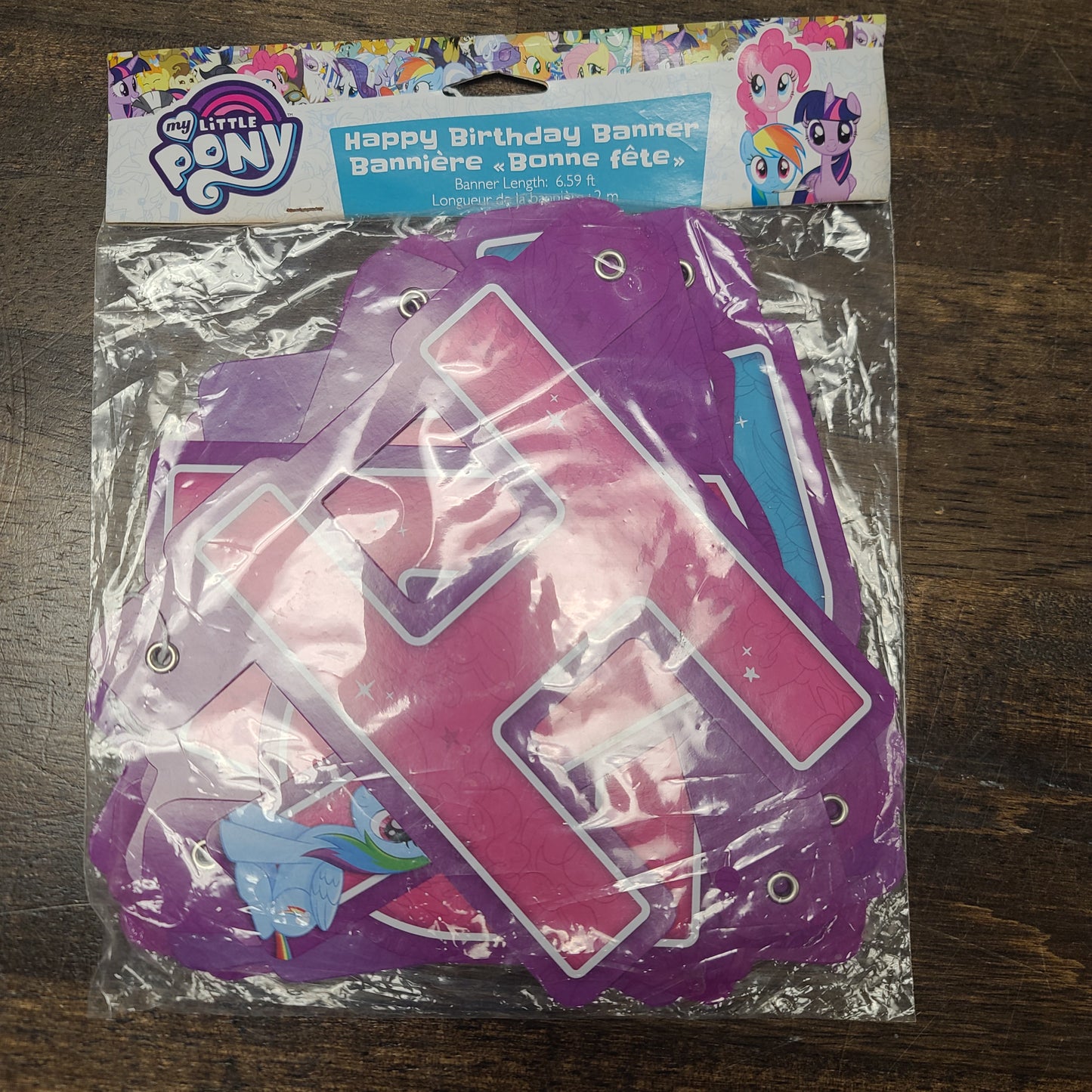 My Little Pony Birthday banner