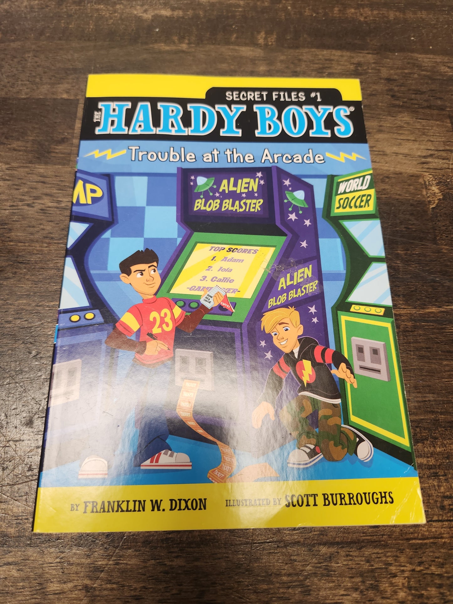 The Hardy Boys Trouble At The Arcade Book