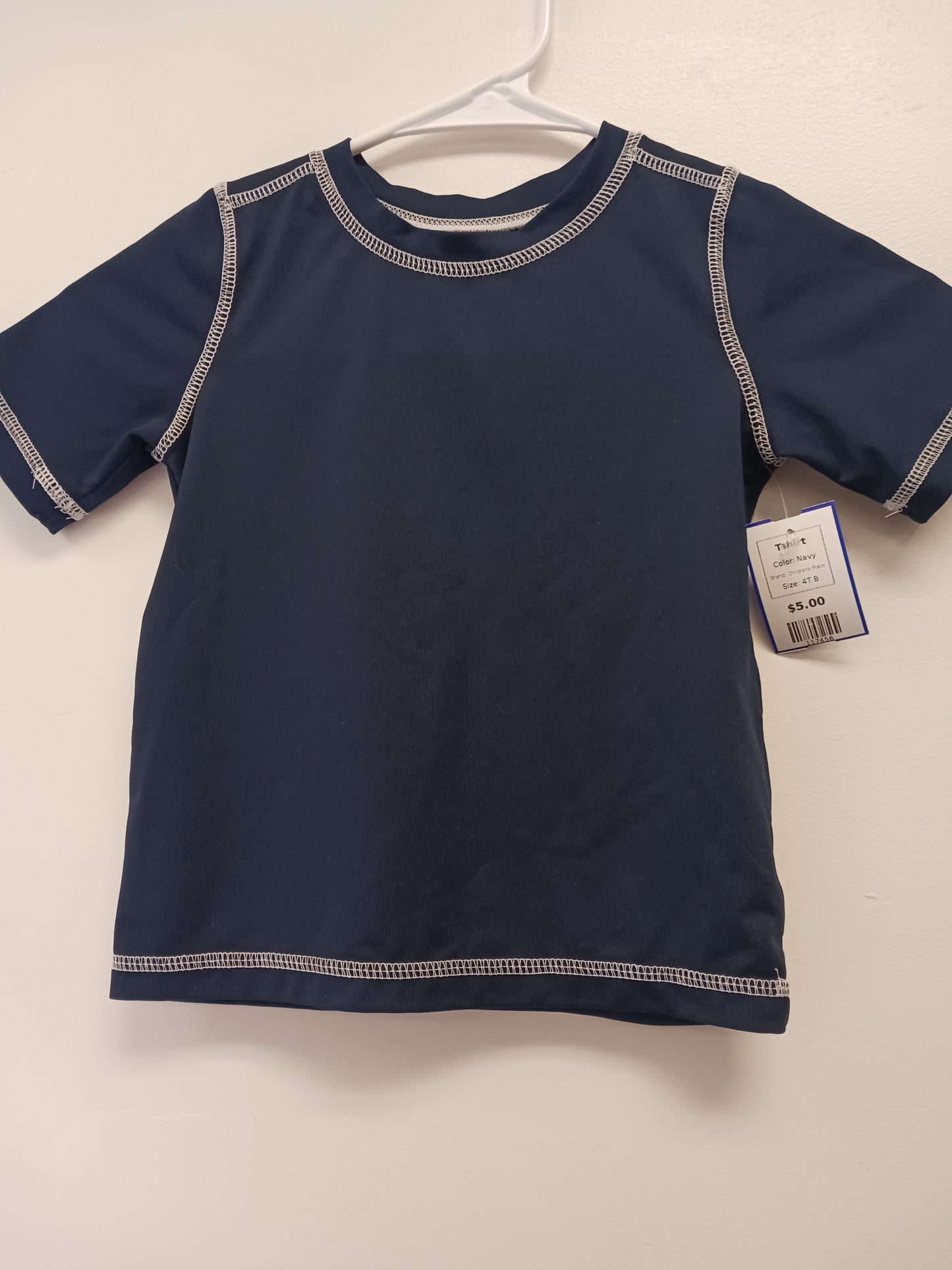 Navy Childrens Place Tshirt, 4T B