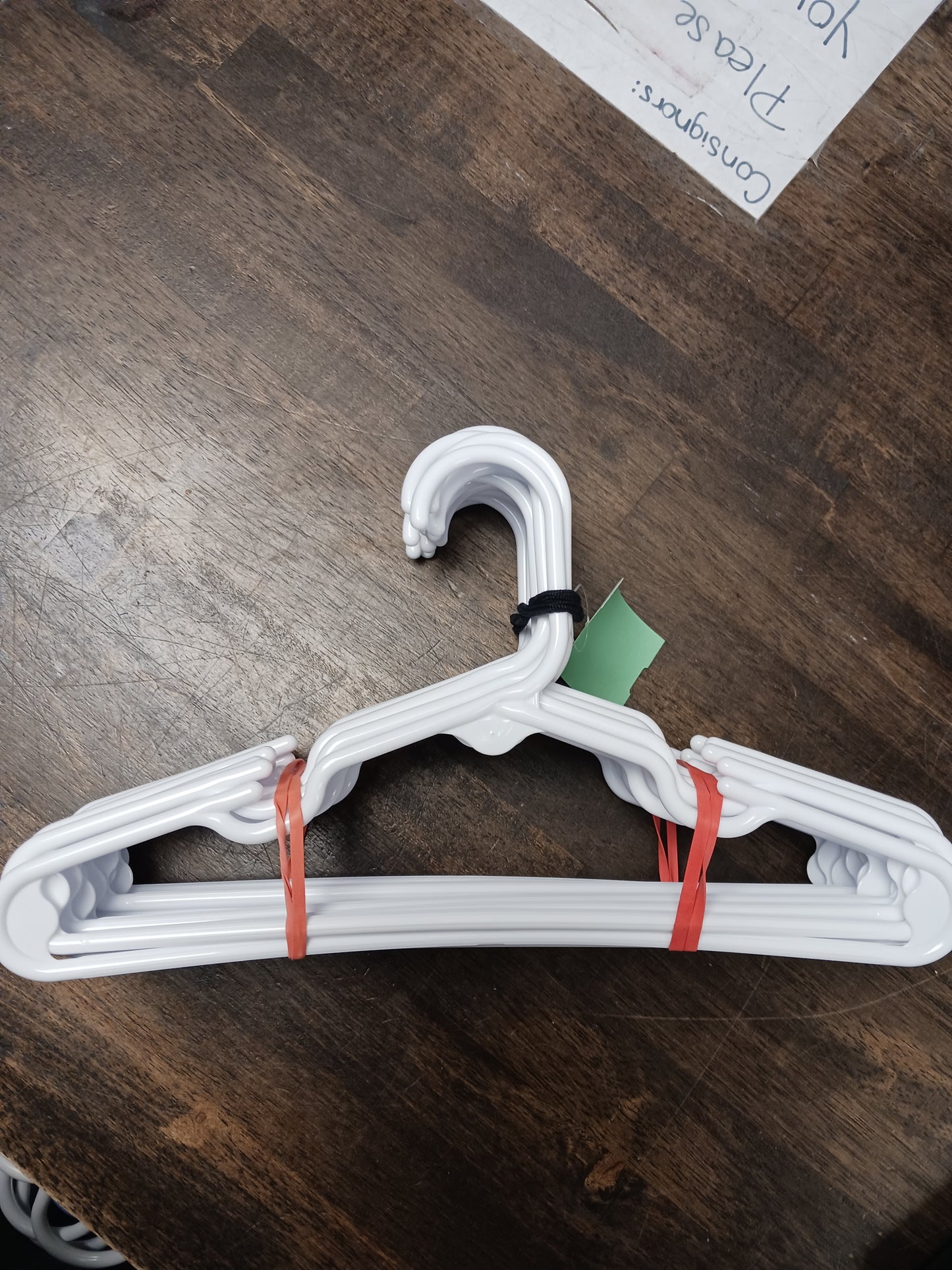 White Kids Hangers