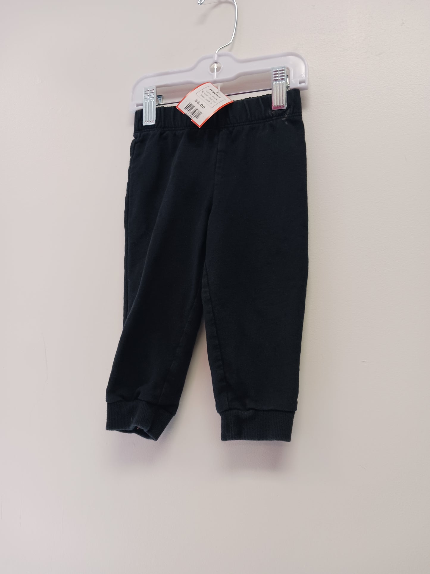 Black Carters Joggers, 18M B