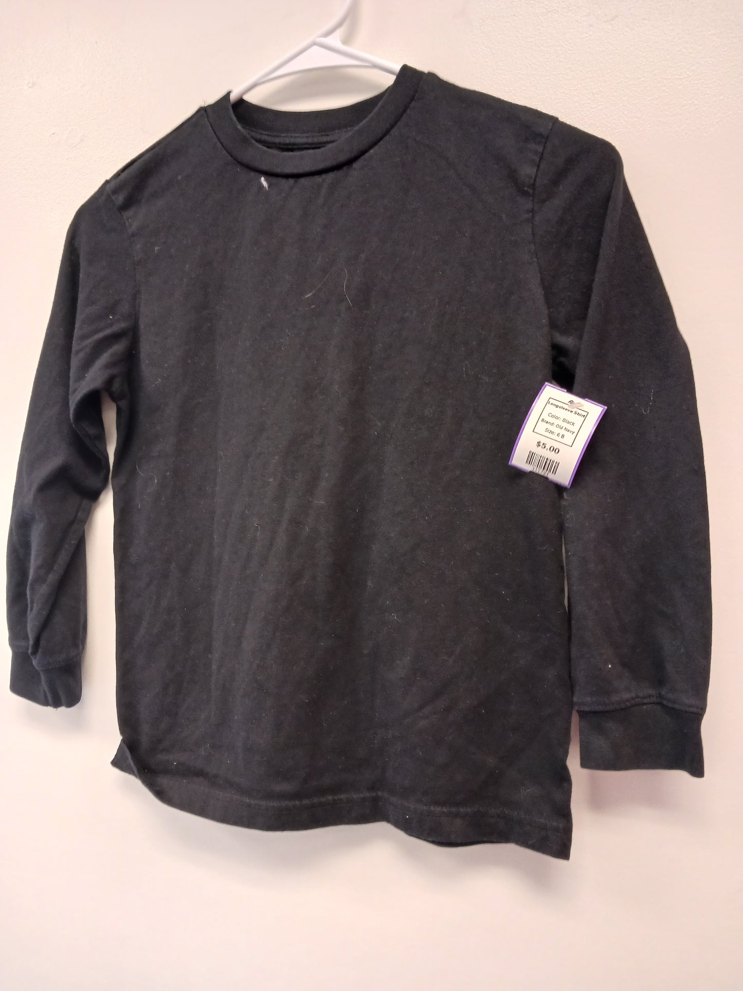 Black Old Navy Longsleeve Shirt, 6 B