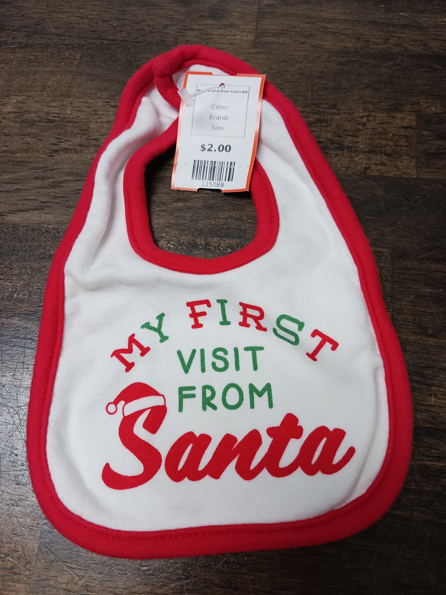 My first Visit from Santa Bib