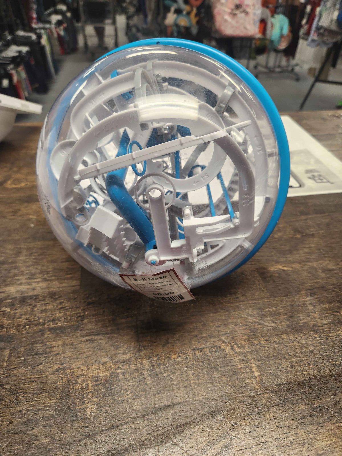 Blue/White Perplaxus Epic Ball Maze