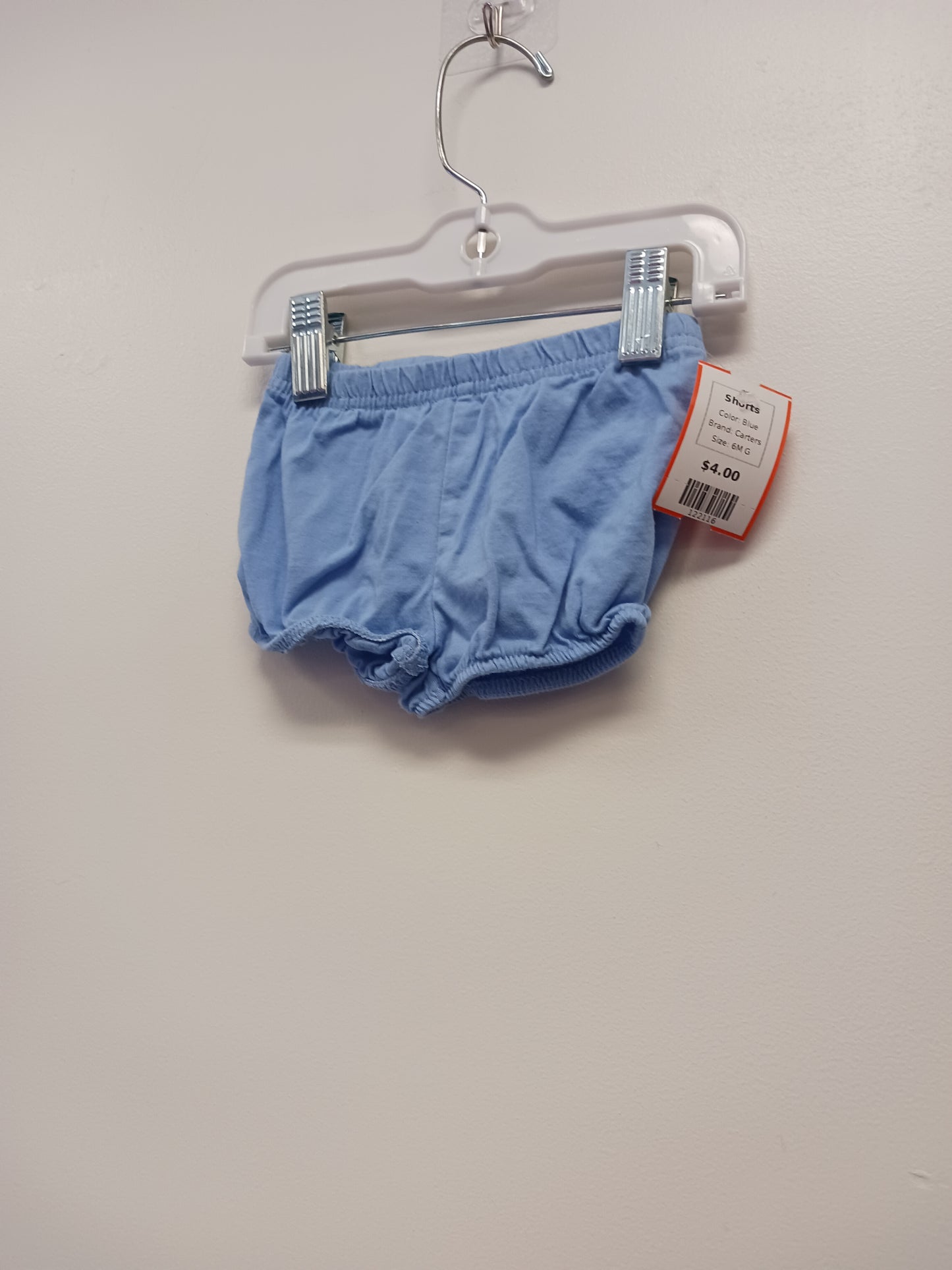 Blue Carters Shorts, 6M G
