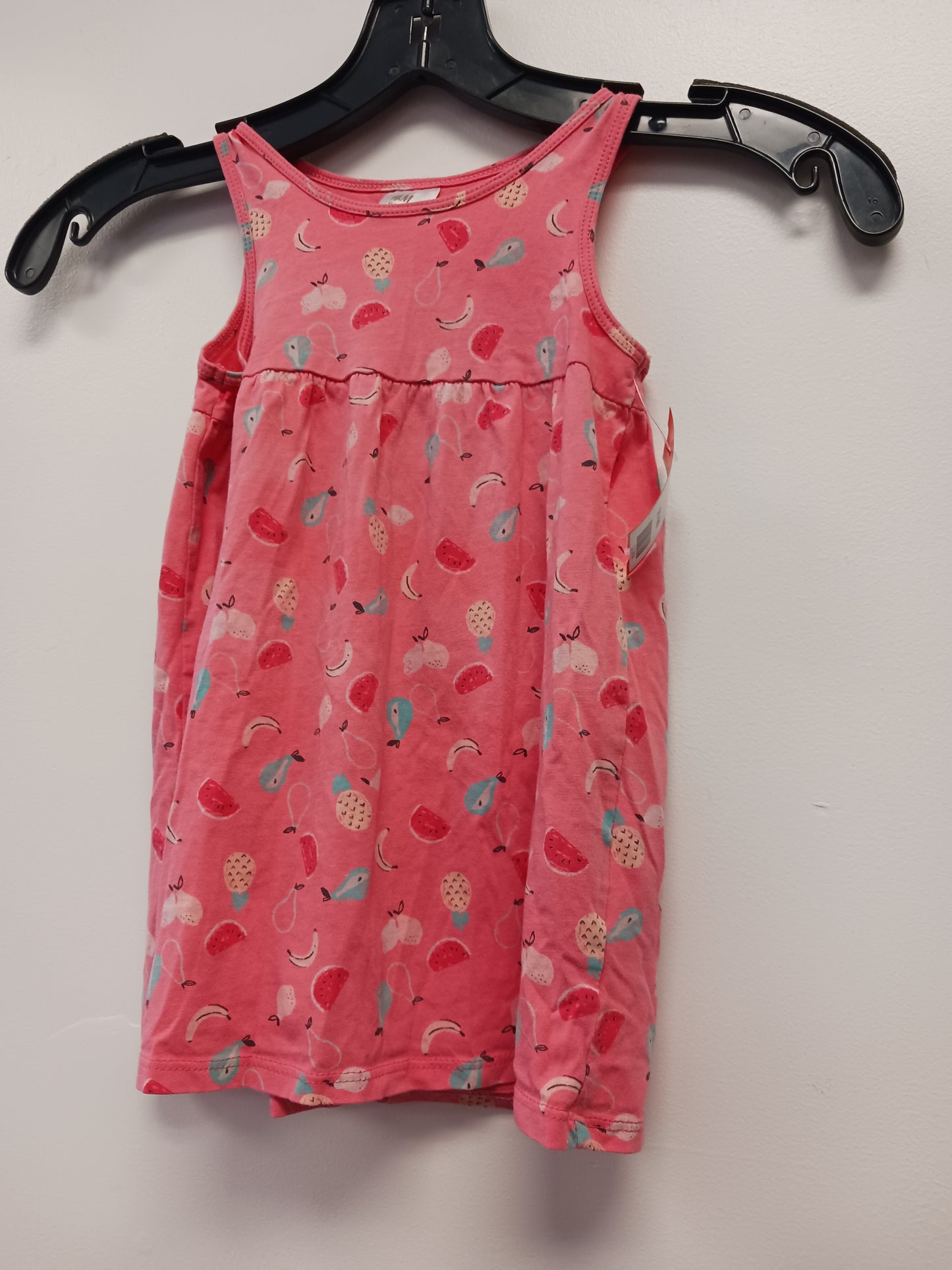 orange H & M Fruit Dress, 12M G