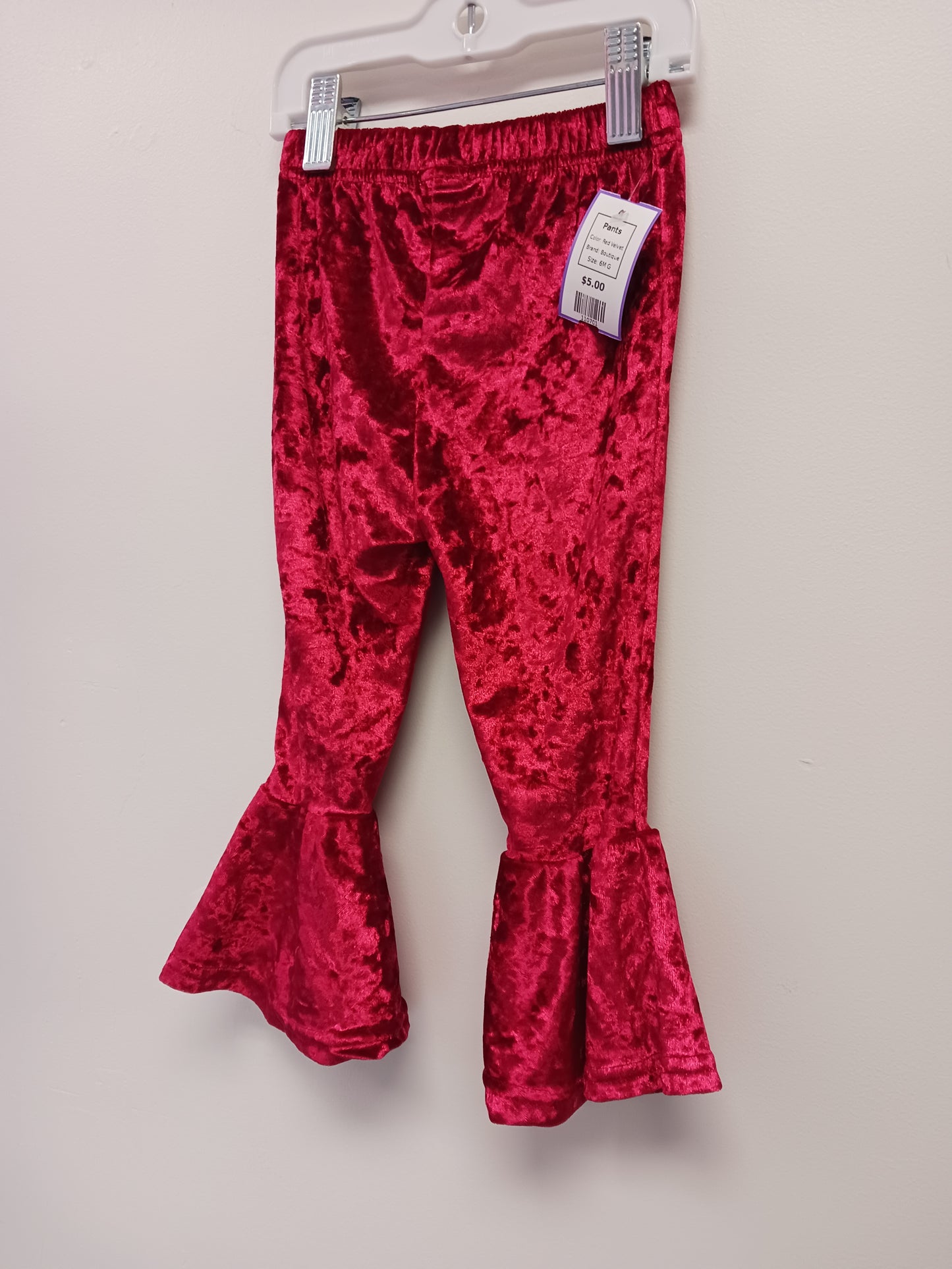 Red Velvet Boutique Pants, 6M G