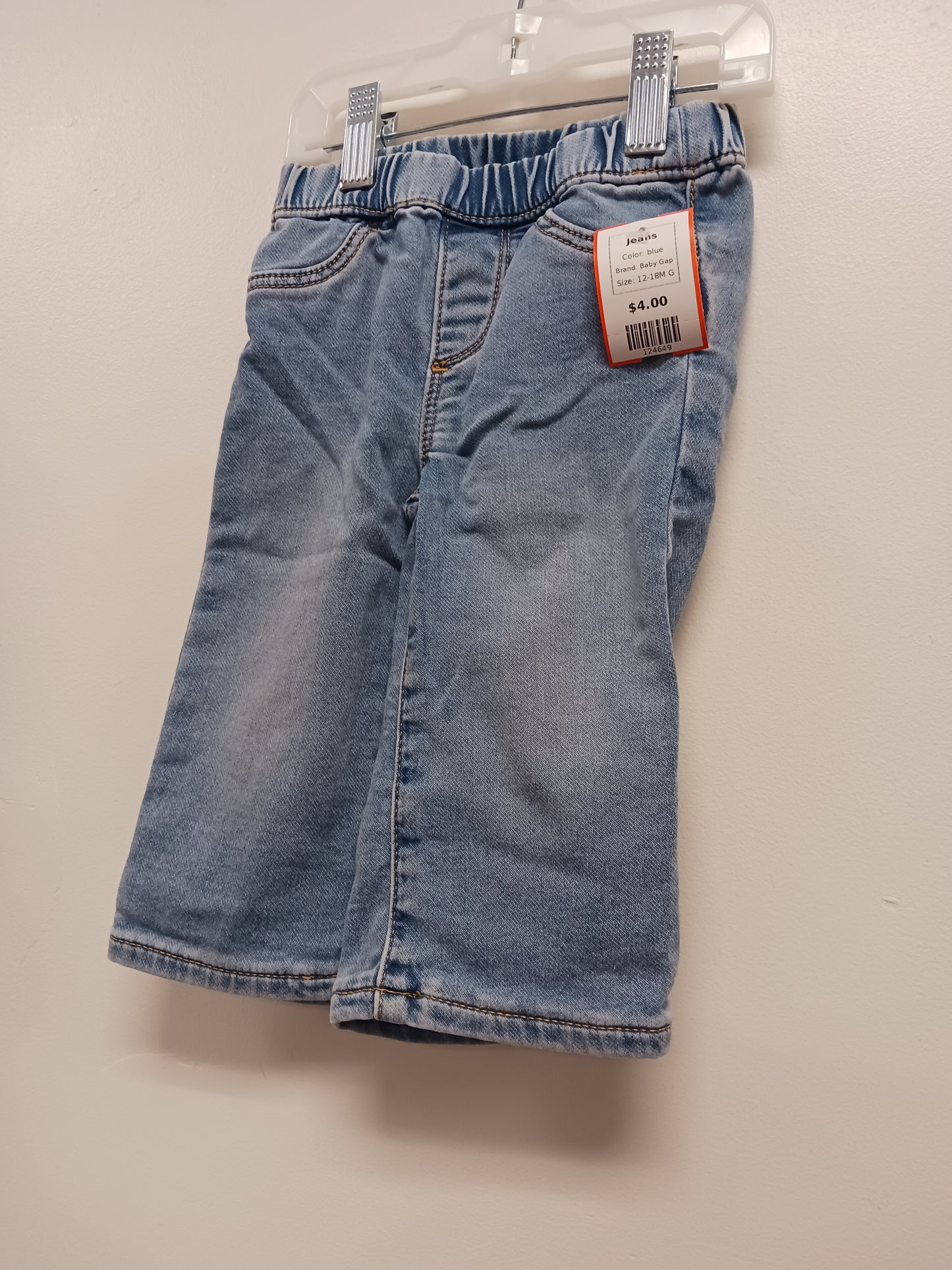 blue Baby Gap Jeans, 12-18M G