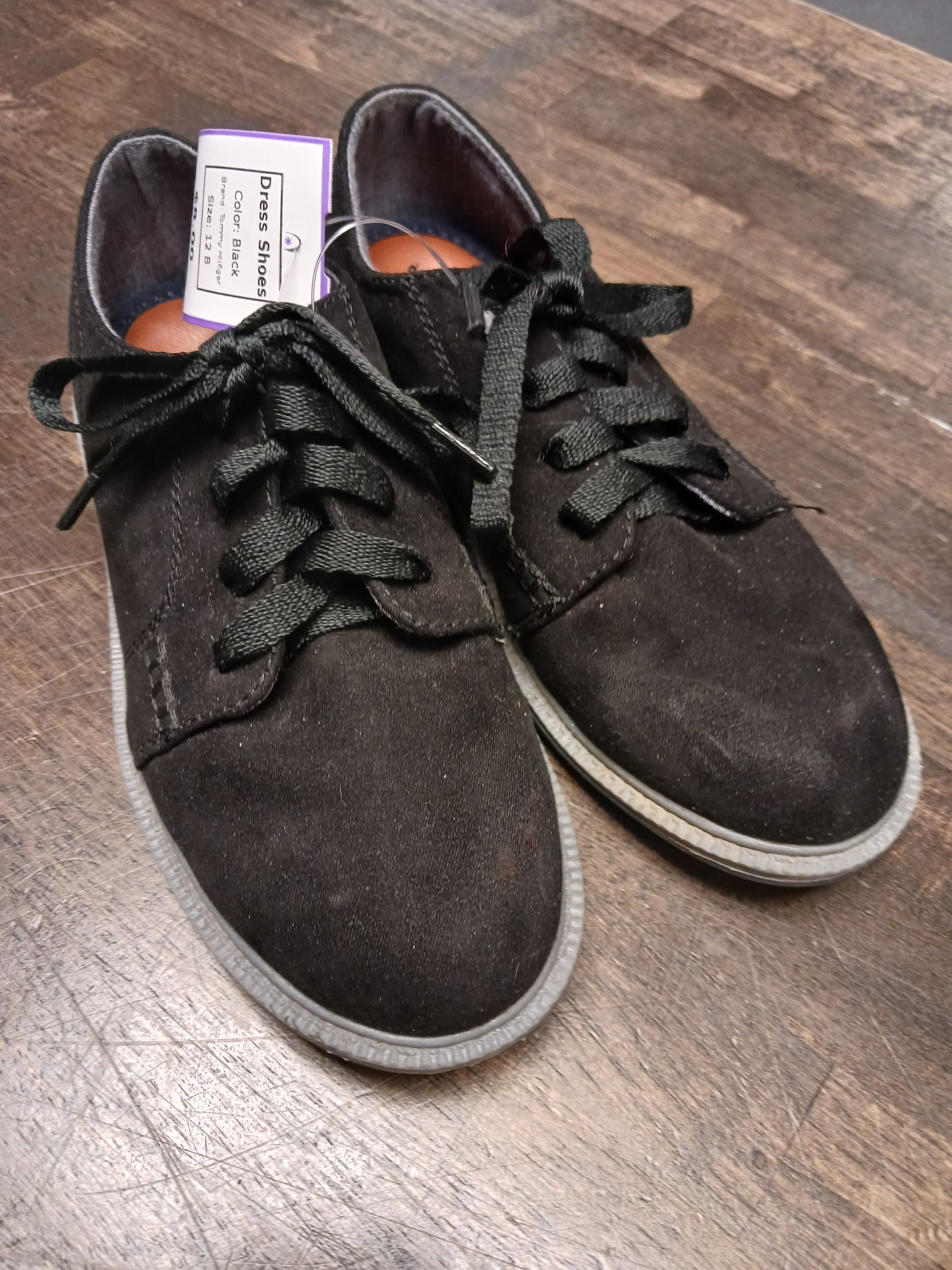 Black Tommy Hilfiger Dress Shoes, 12 B