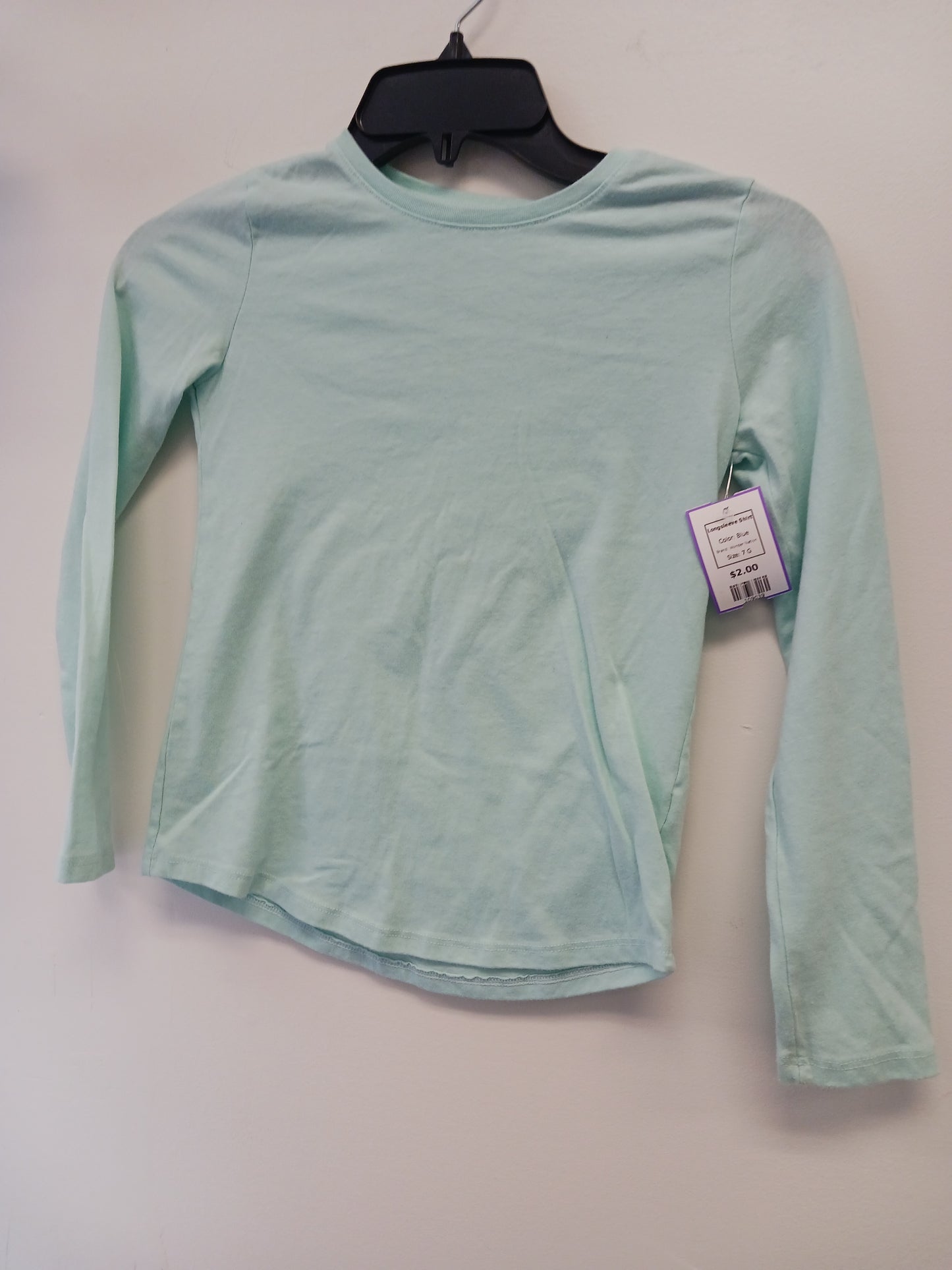 Blue Wonder Nation Longsleeve Shirt, 7 G