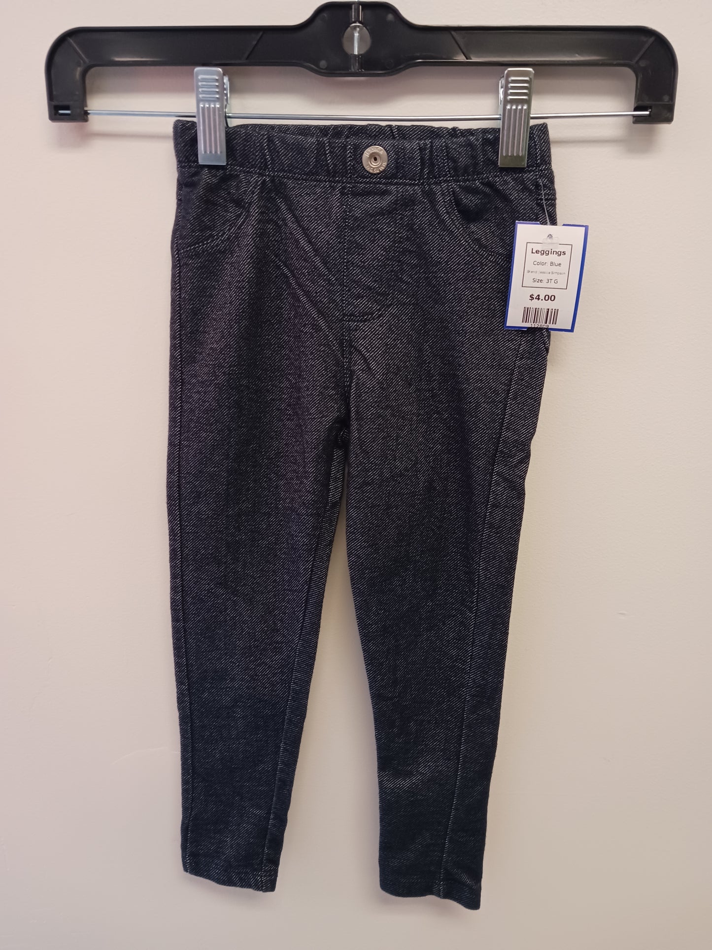 Blue Jessica Simpson Leggings, 3T G