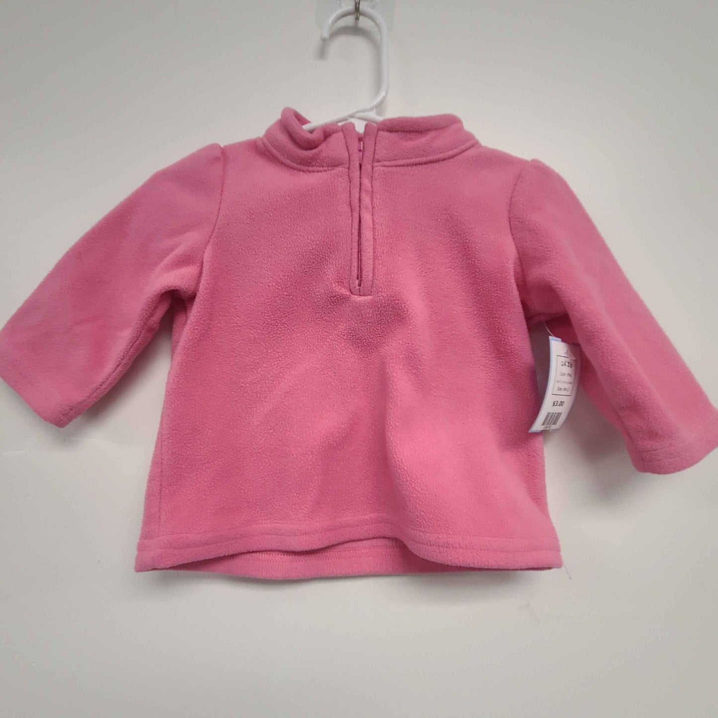 Pink Jumping Bean 1/4 Zip, 6M G